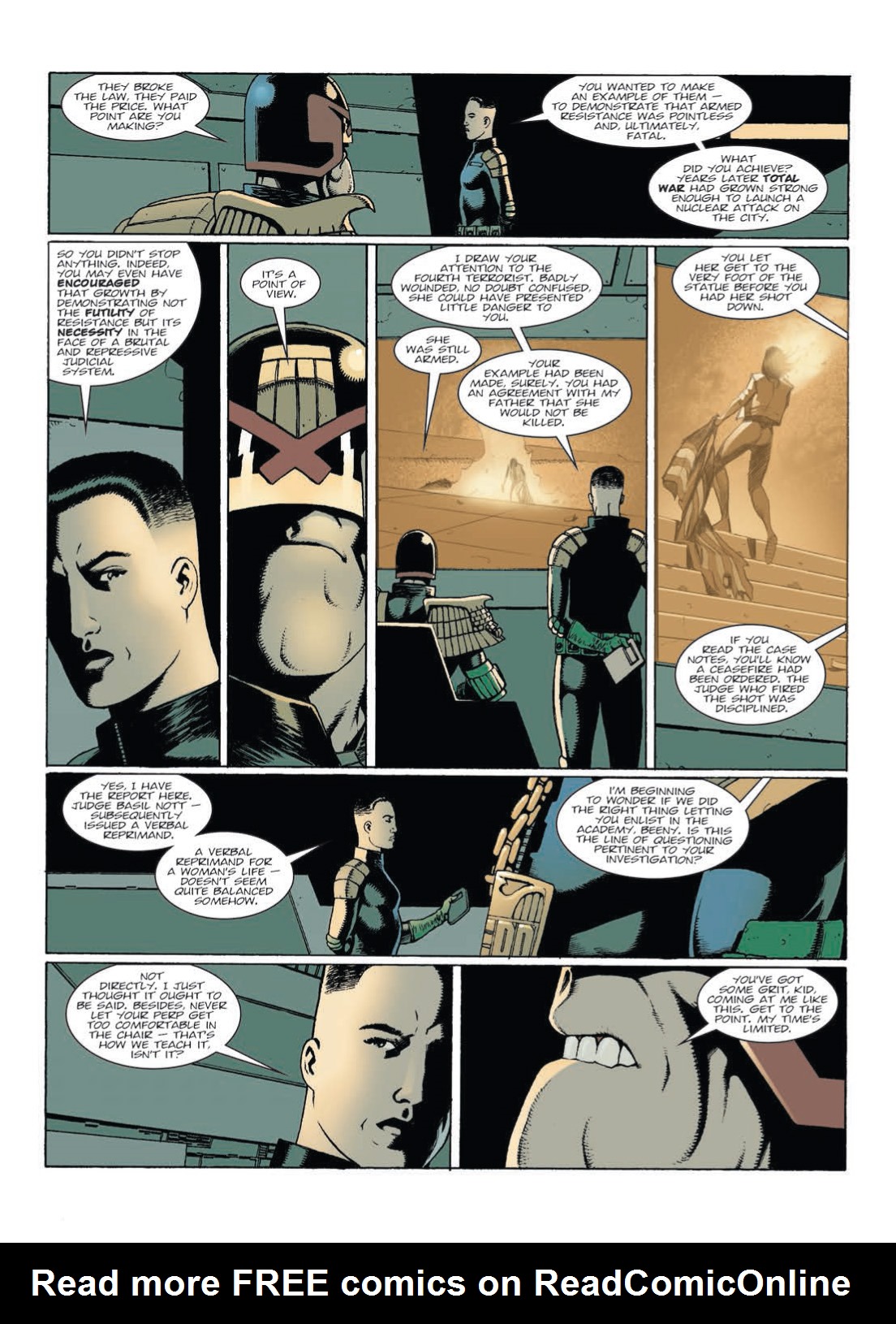 Read online Judge Dredd: America comic -  Issue # TPB - 121