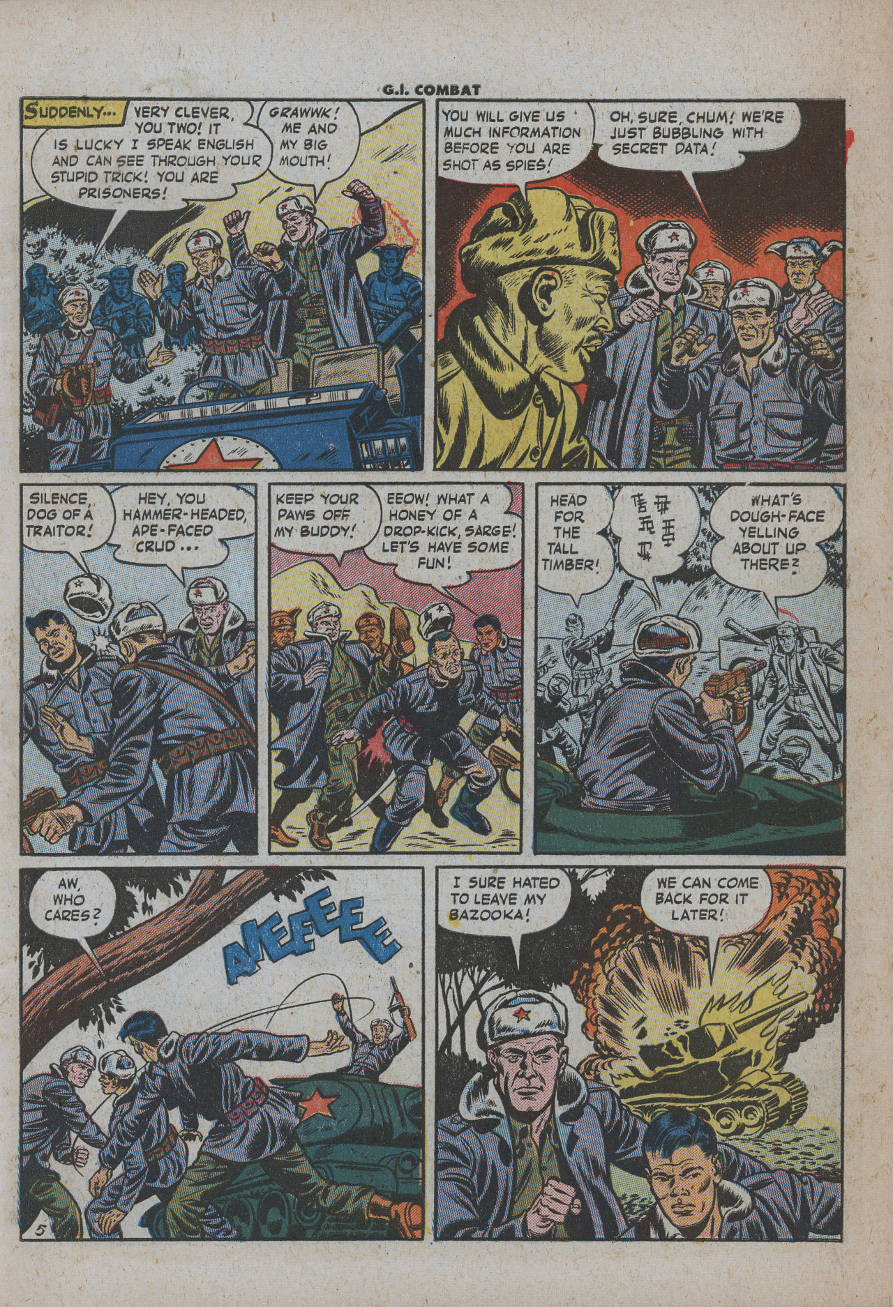 Read online G.I. Combat (1952) comic -  Issue #11 - 7