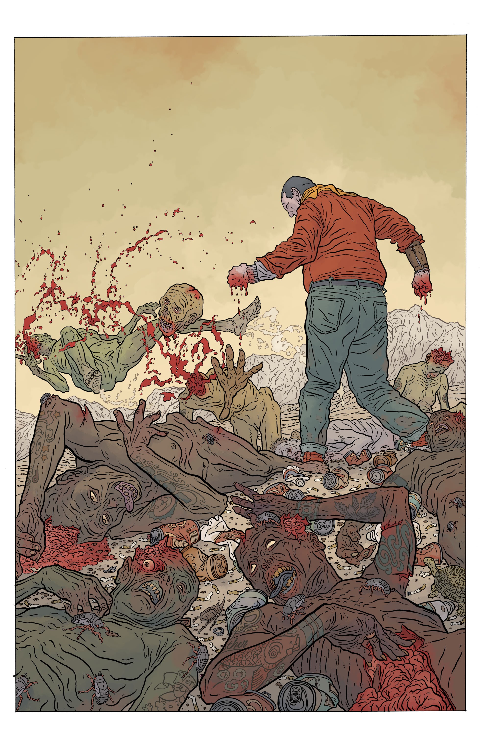 Read online The Shaolin Cowboy: Who'll Stop the Reign? comic -  Issue # _TPB - 87