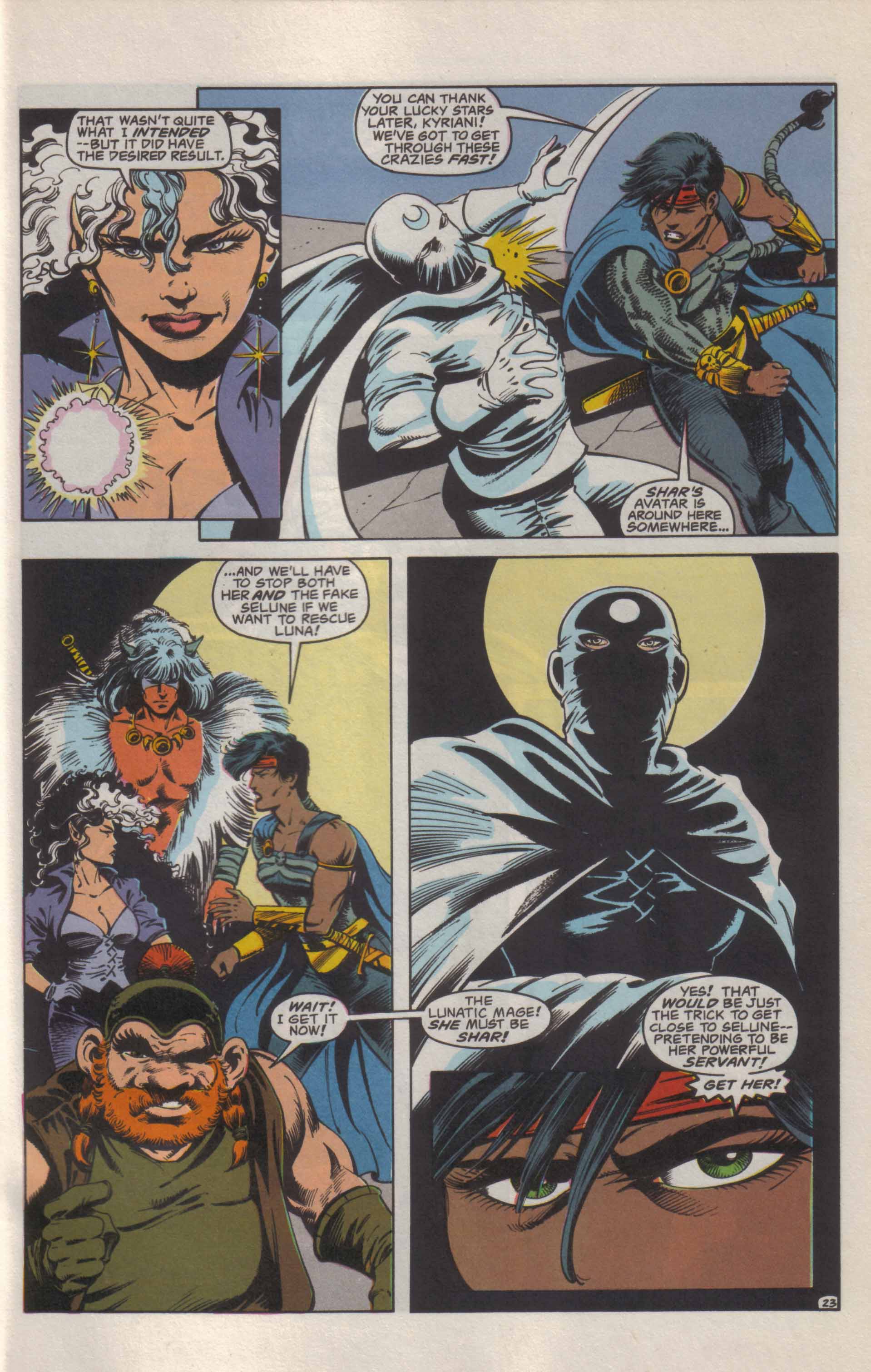 Read online Advanced Dungeons & Dragons comic -  Issue #21 - 24