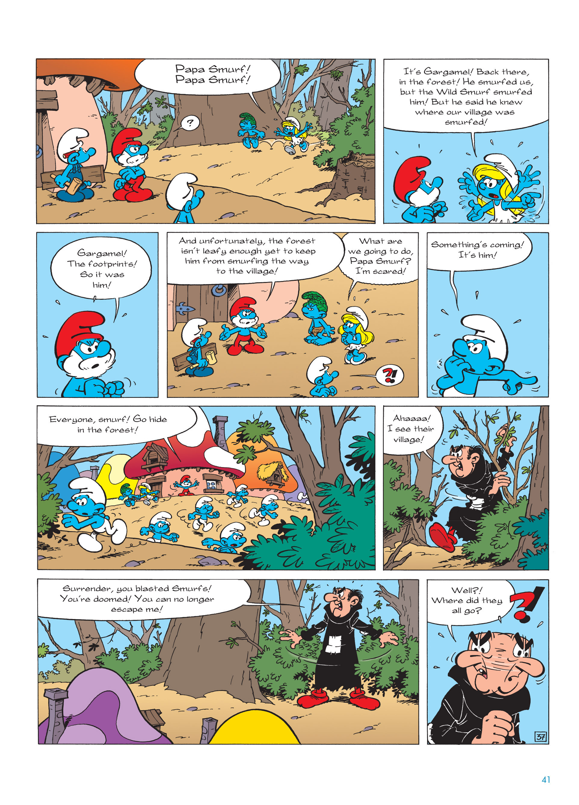 Read online The Smurfs comic -  Issue #21 - 41