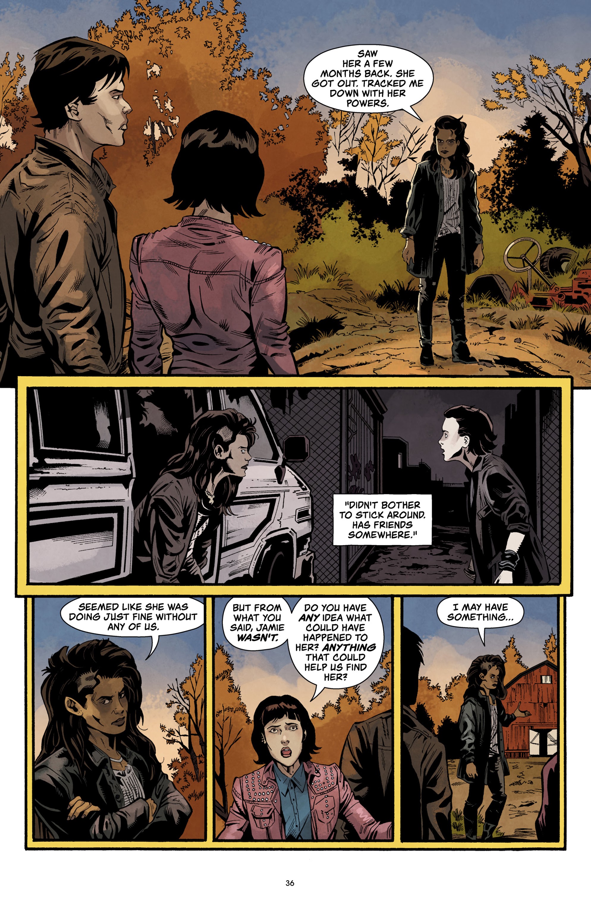 Read online Stranger Things: Into the Fire comic -  Issue # _TPB - 37