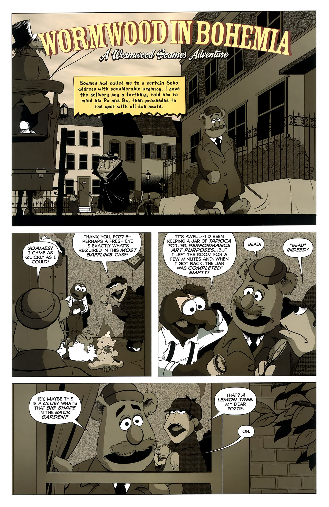 Read online The Muppet Show: The Comic Book comic -  Issue #7 - 9
