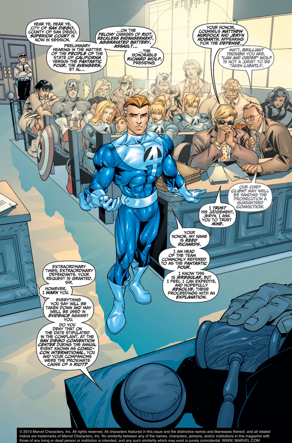 Read online Fantastic Four (1998) comic -  Issue #23 - 2