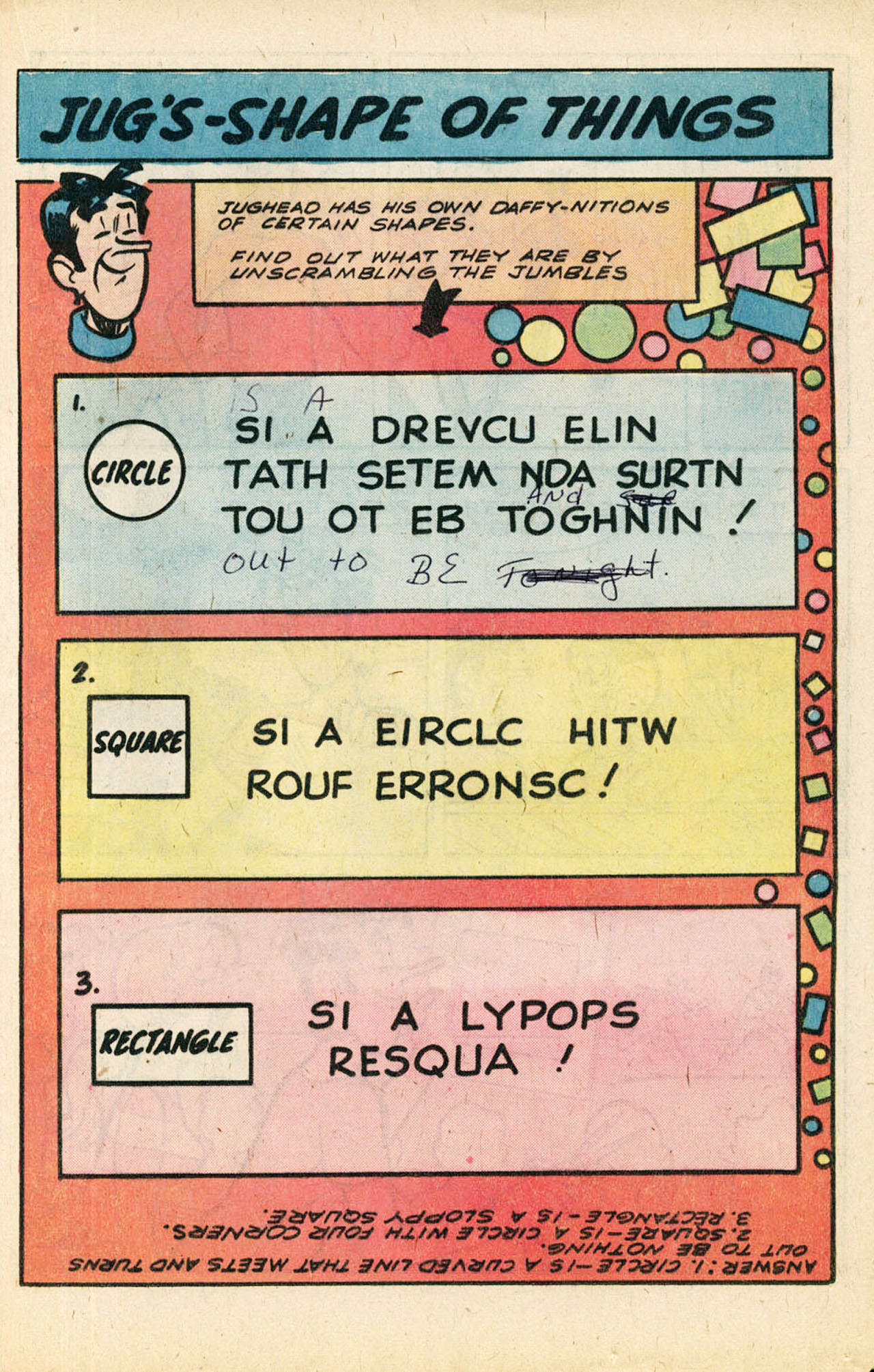 Read online Jughead's Jokes comic -  Issue #61 - 17