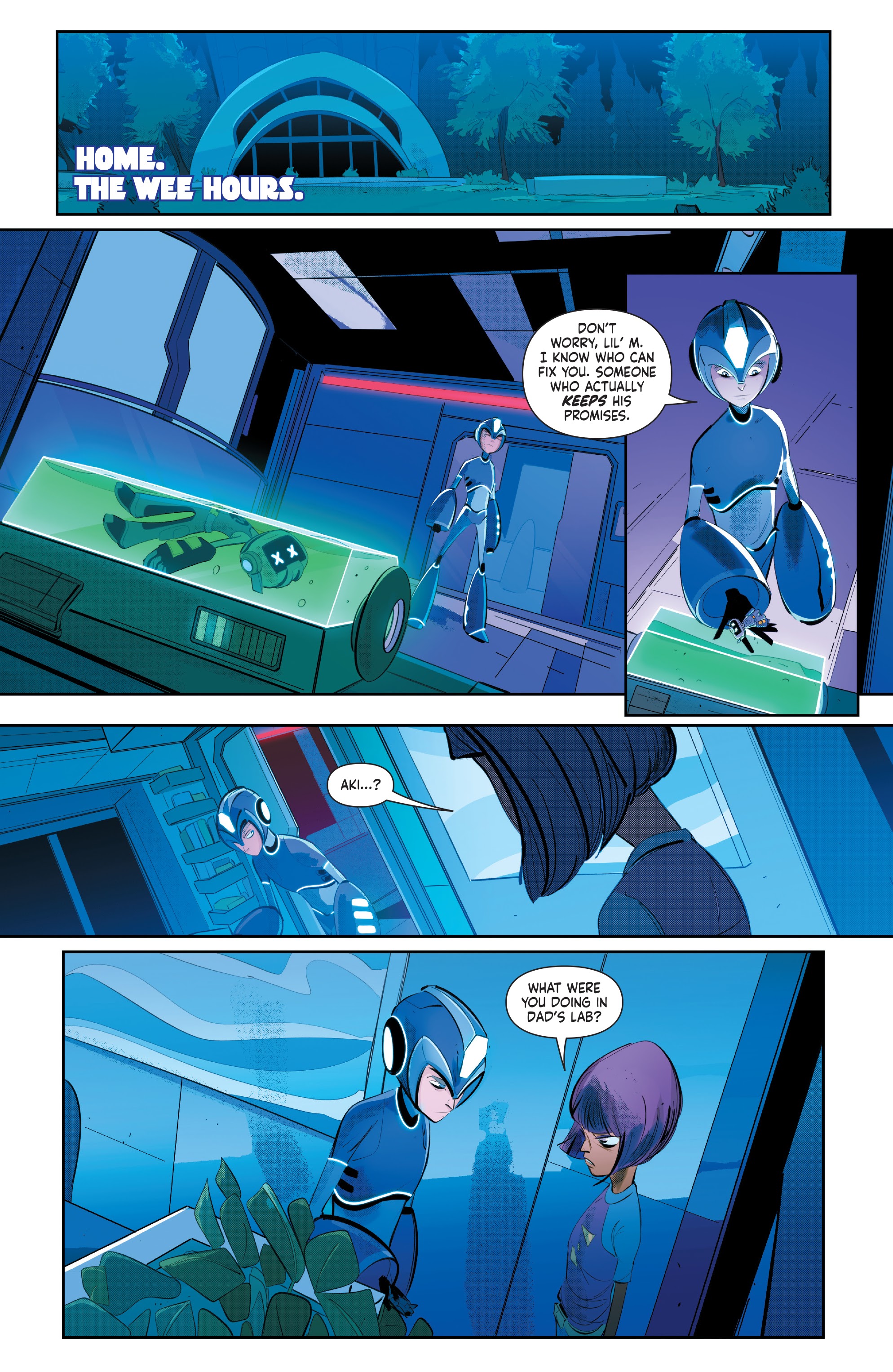 Read online Mega Man: Fully Charged comic -  Issue #3 - 12