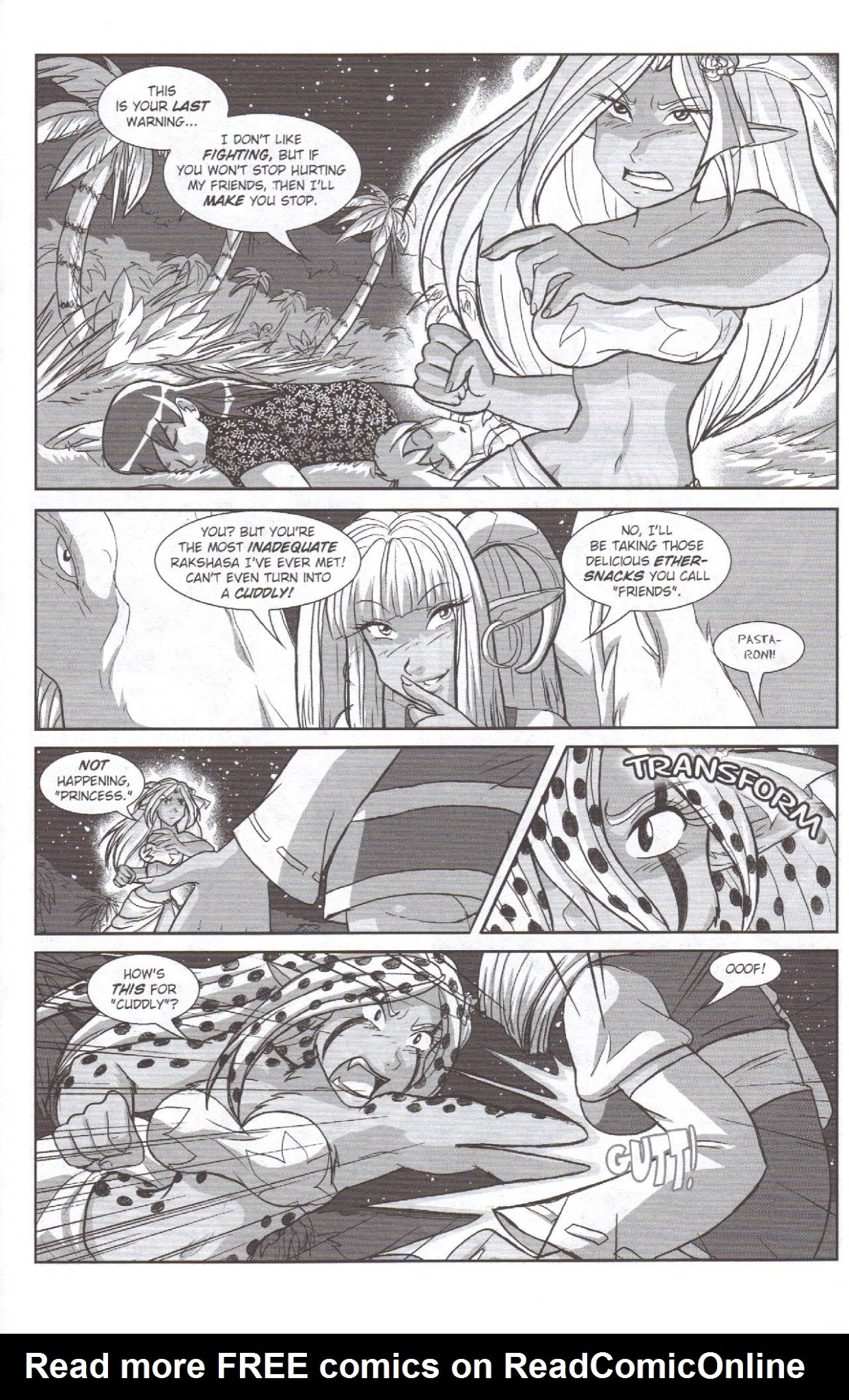 Read online Gold Digger/Ninja High School: Maidens of Twilight comic -  Issue #3 - 3