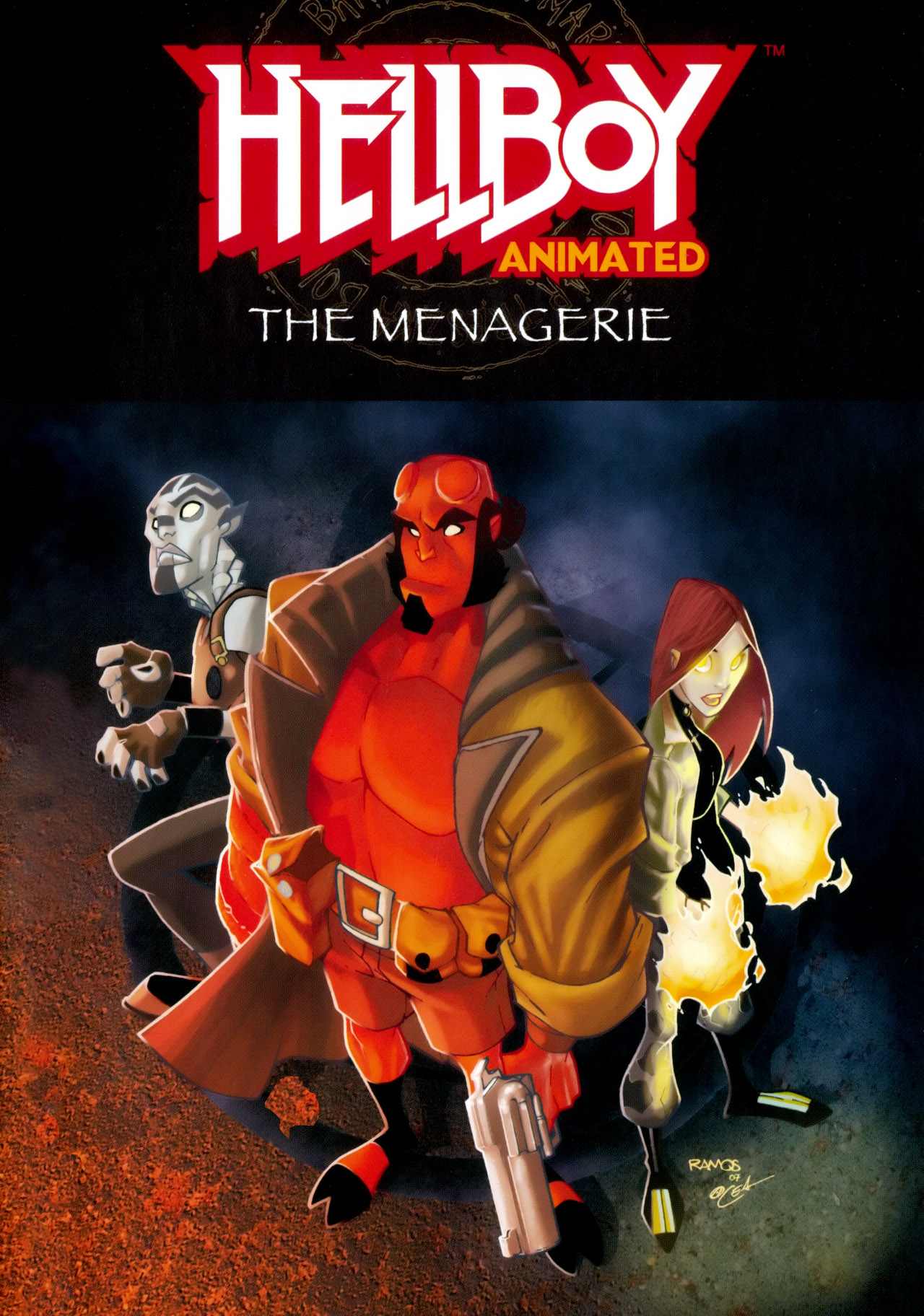 Read online Hellboy Animated: The Menagerie comic -  Issue # TPB - 1