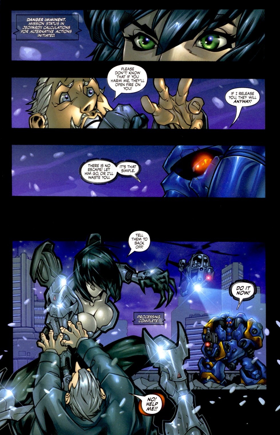 Read online E.V.E. ProtoMecha comic -  Issue #3 - 3