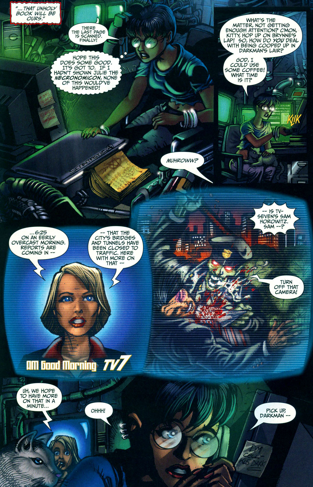 Read online Darkman vs. the Army of Darkness comic -  Issue #3 - 10