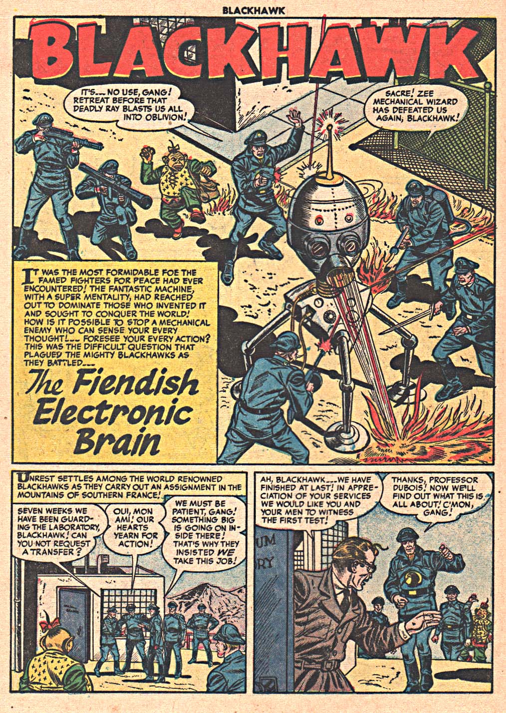 Read online Blackhawk (1957) comic -  Issue #77 - 18