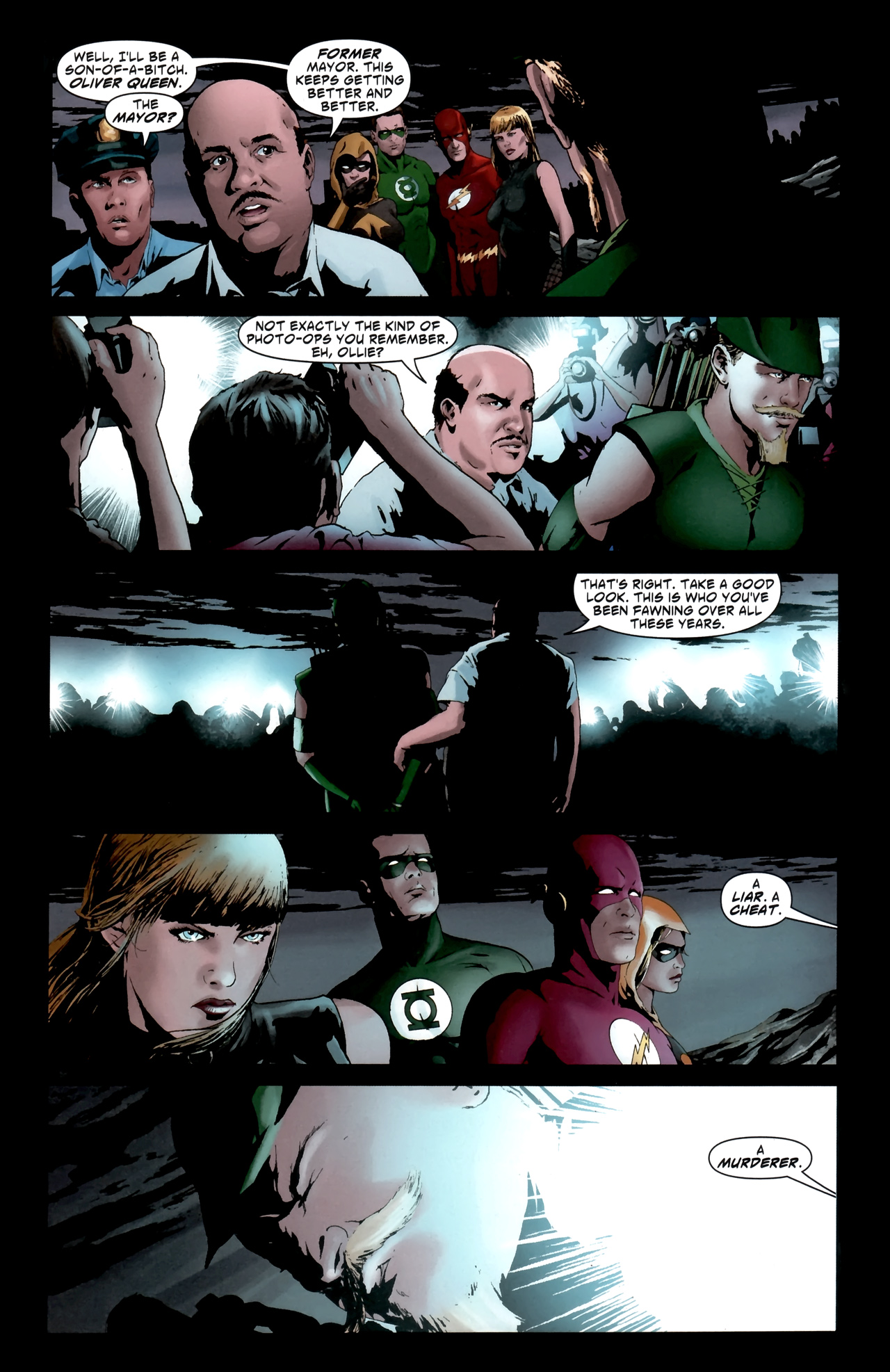 Read online Green Arrow/Black Canary comic -  Issue #32 - 5