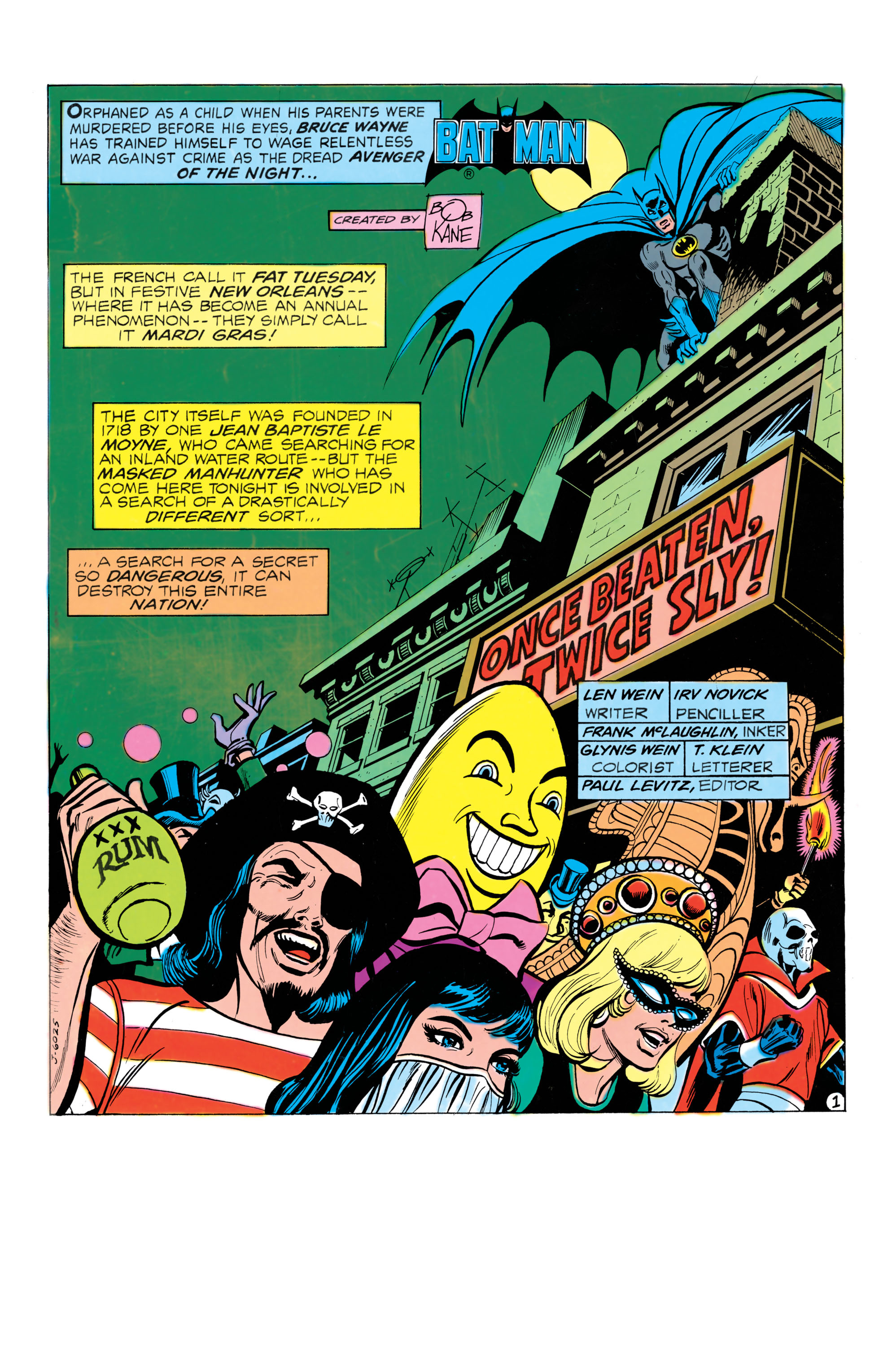 Read online Batman (1940) comic -  Issue #314 - 2