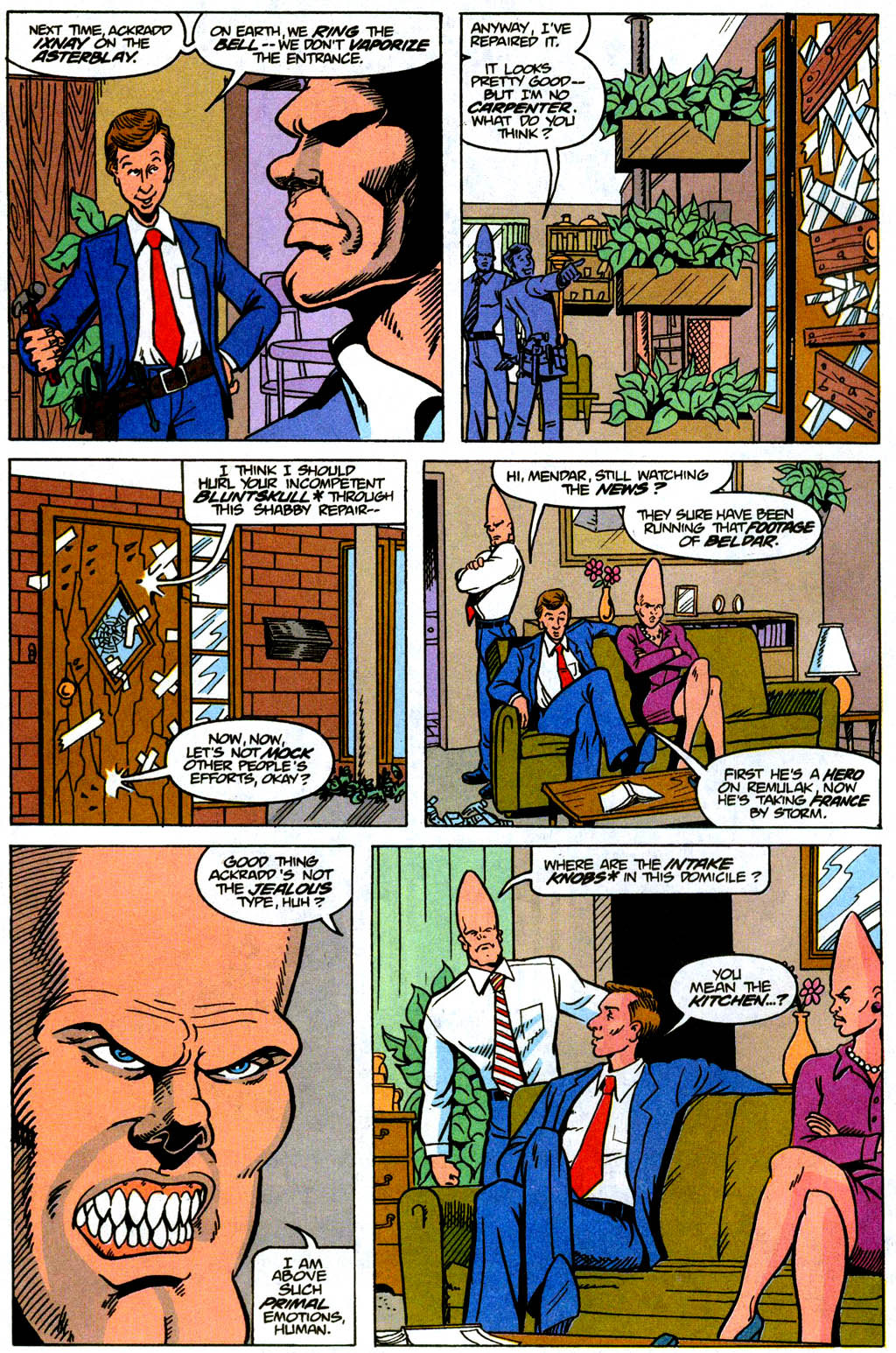 Read online Coneheads comic -  Issue #3 - 5