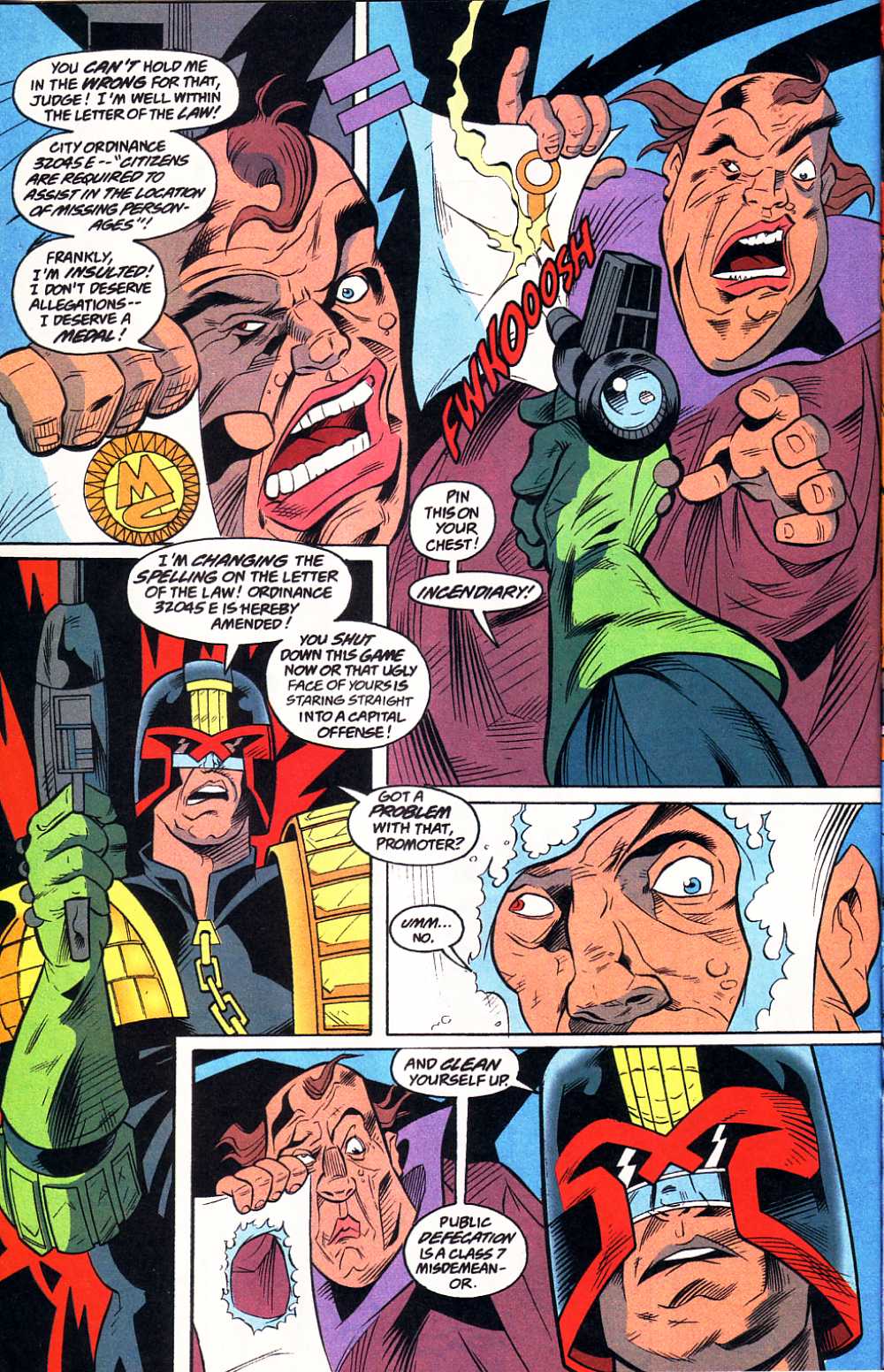 Read online Judge Dredd (1994) comic -  Issue #13 - 17