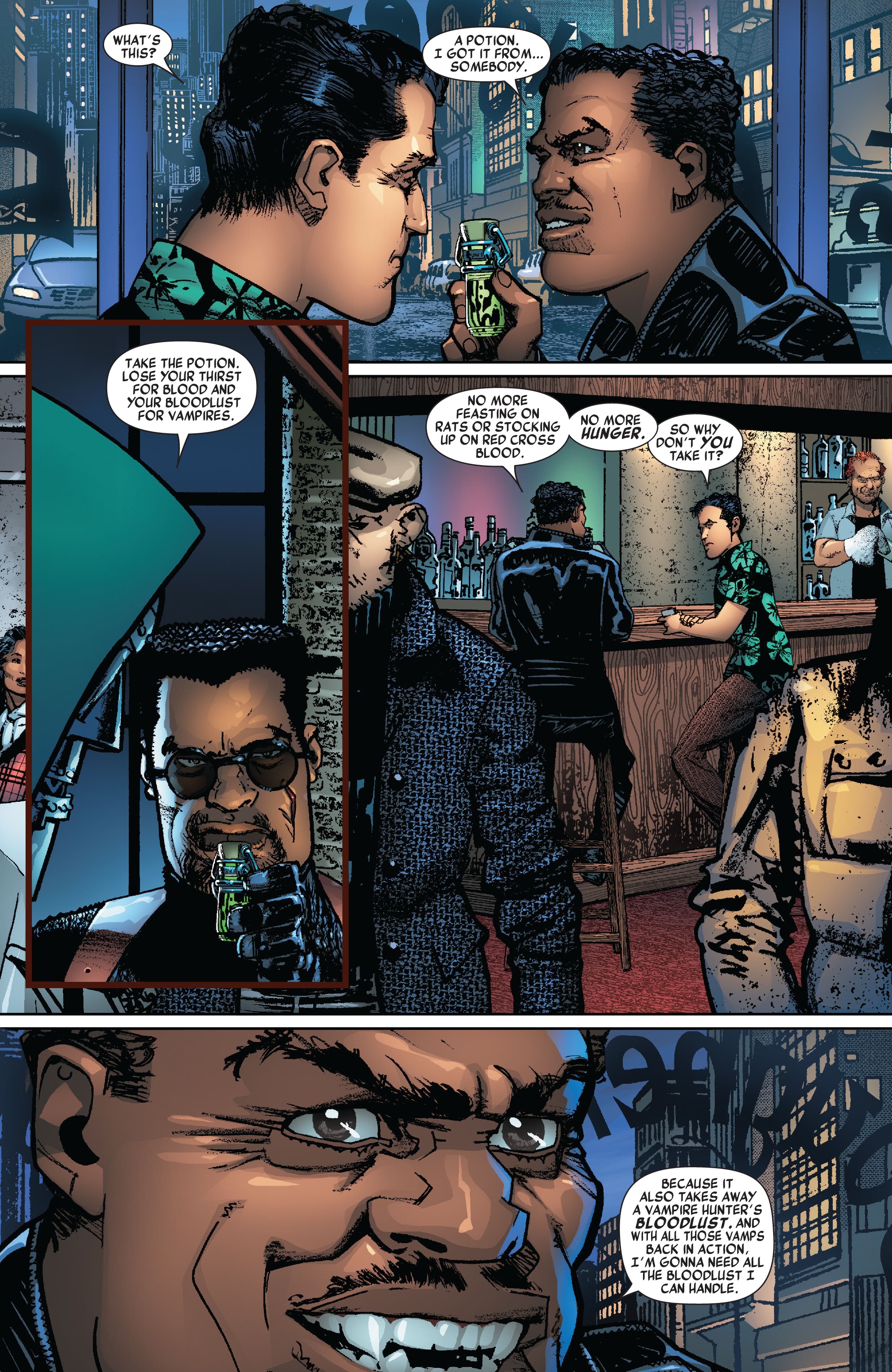Read online Blade by Marc Guggenheim: The Complete Collection comic -  Issue # TPB (Part 3) - 76