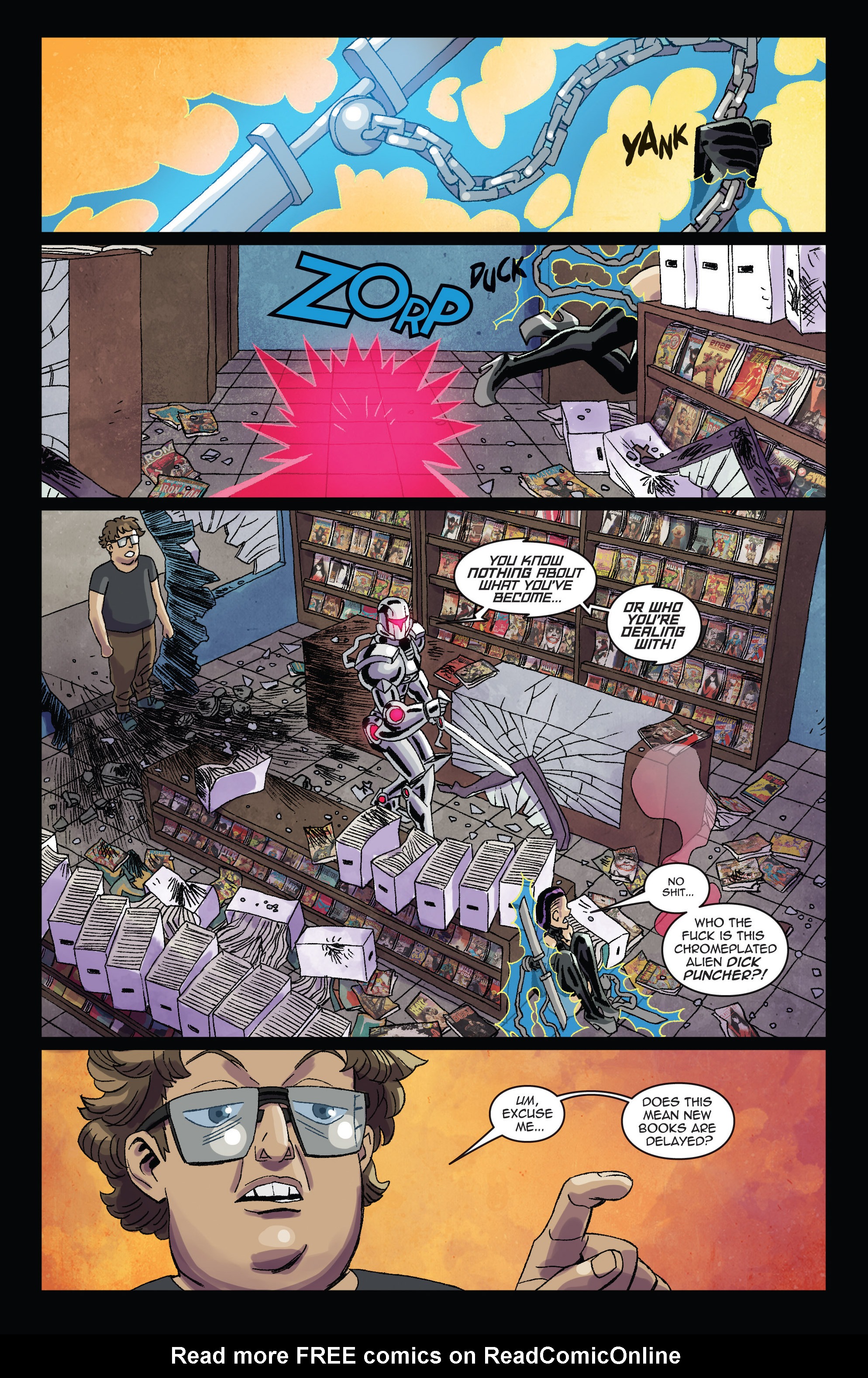 Read online Vampblade comic -  Issue #6 - 9