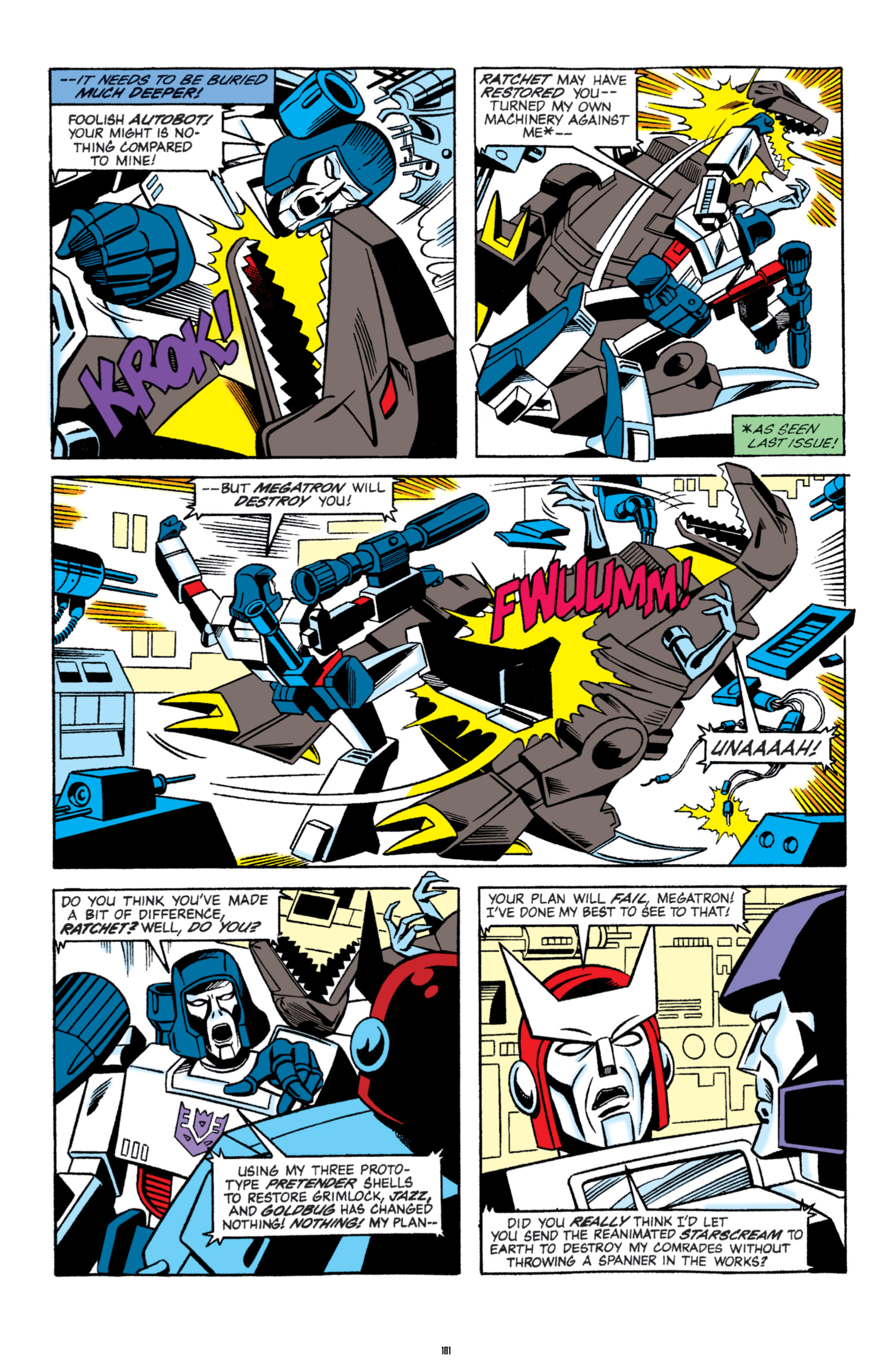 Read online The Transformers Classics comic -  Issue # TPB 5 - 182