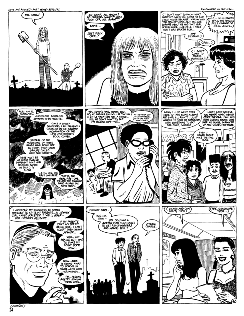 Read online Love and Rockets (1982) comic -  Issue #39 - 26