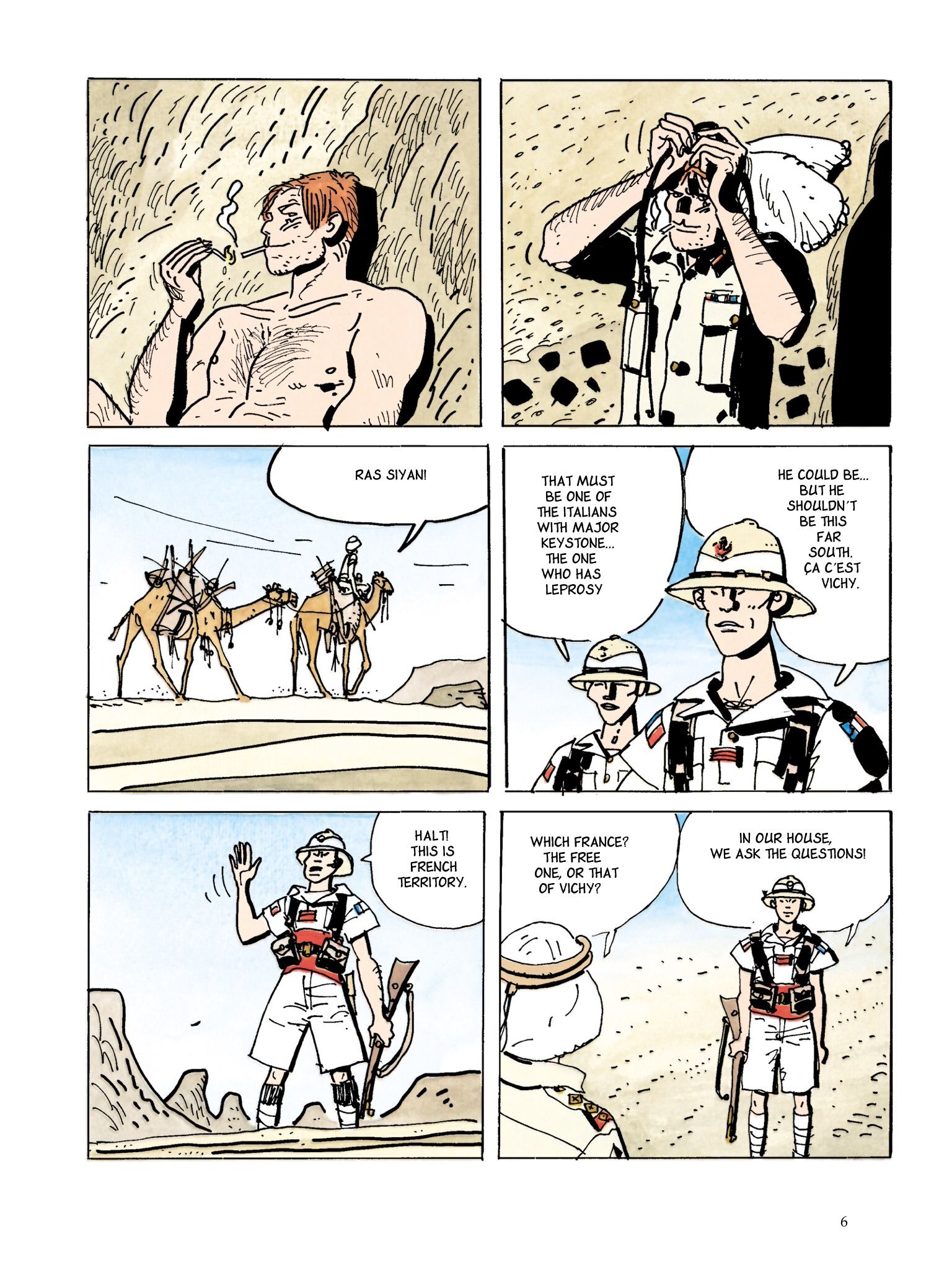 Read online The Scorpions of the Desert comic -  Issue #5 - 6