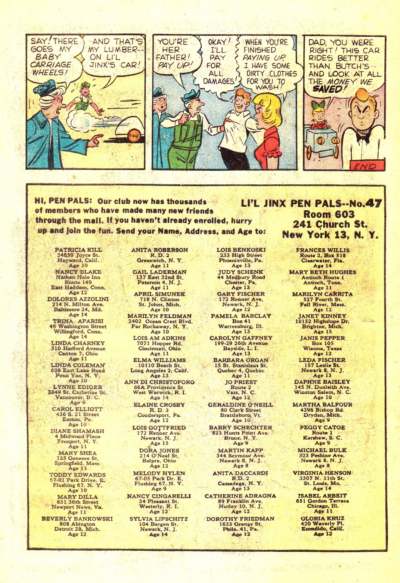 Read online Pep Comics comic -  Issue #110 - 34