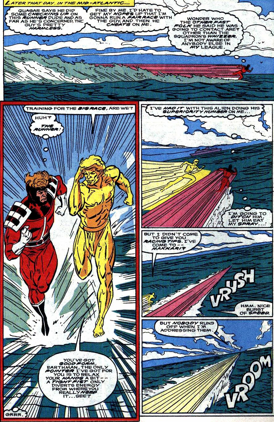 Read online Quasar comic -  Issue #17 - 11