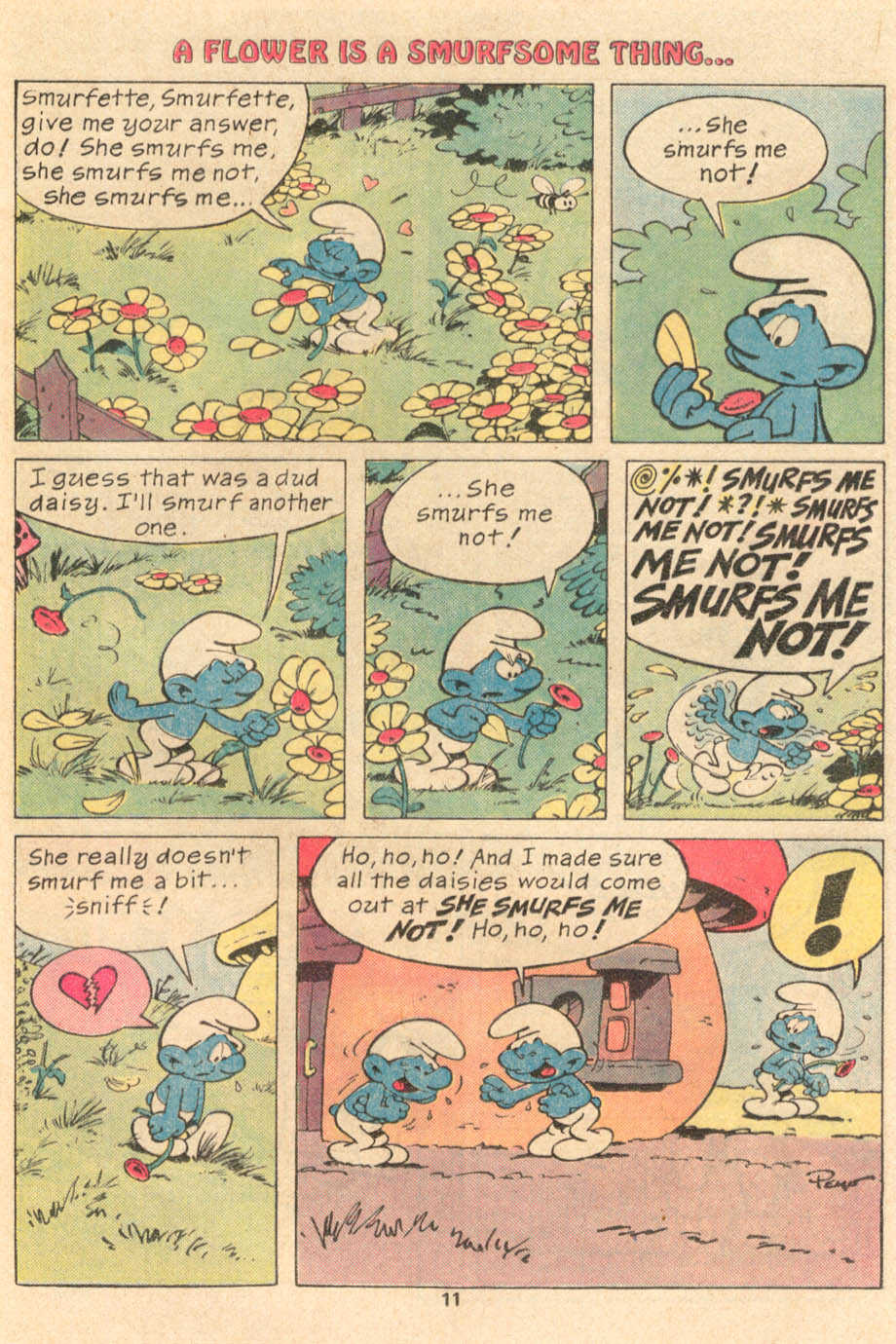 Read online Smurfs comic -  Issue #2 - 11