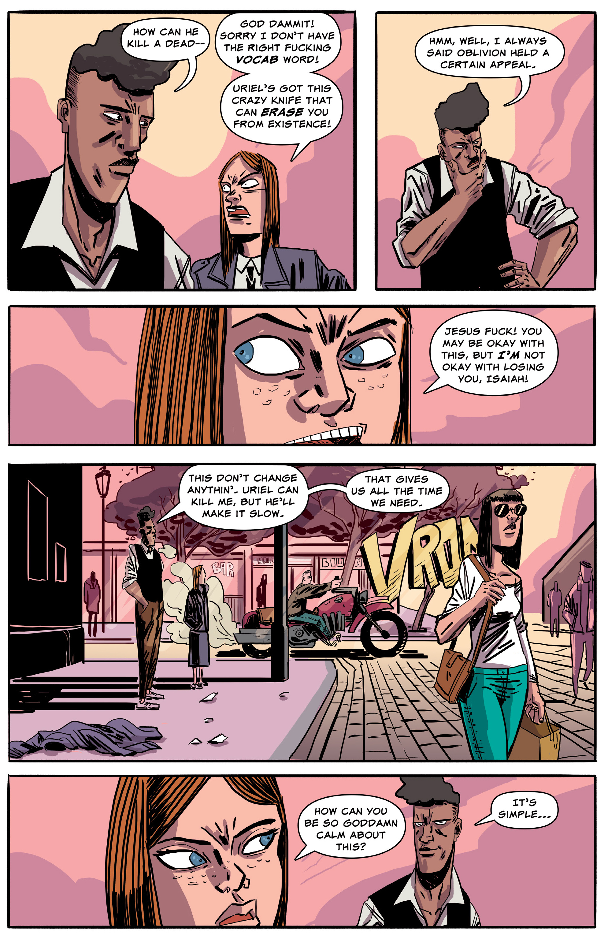 Read online Heavenly Blues comic -  Issue #5 - 18