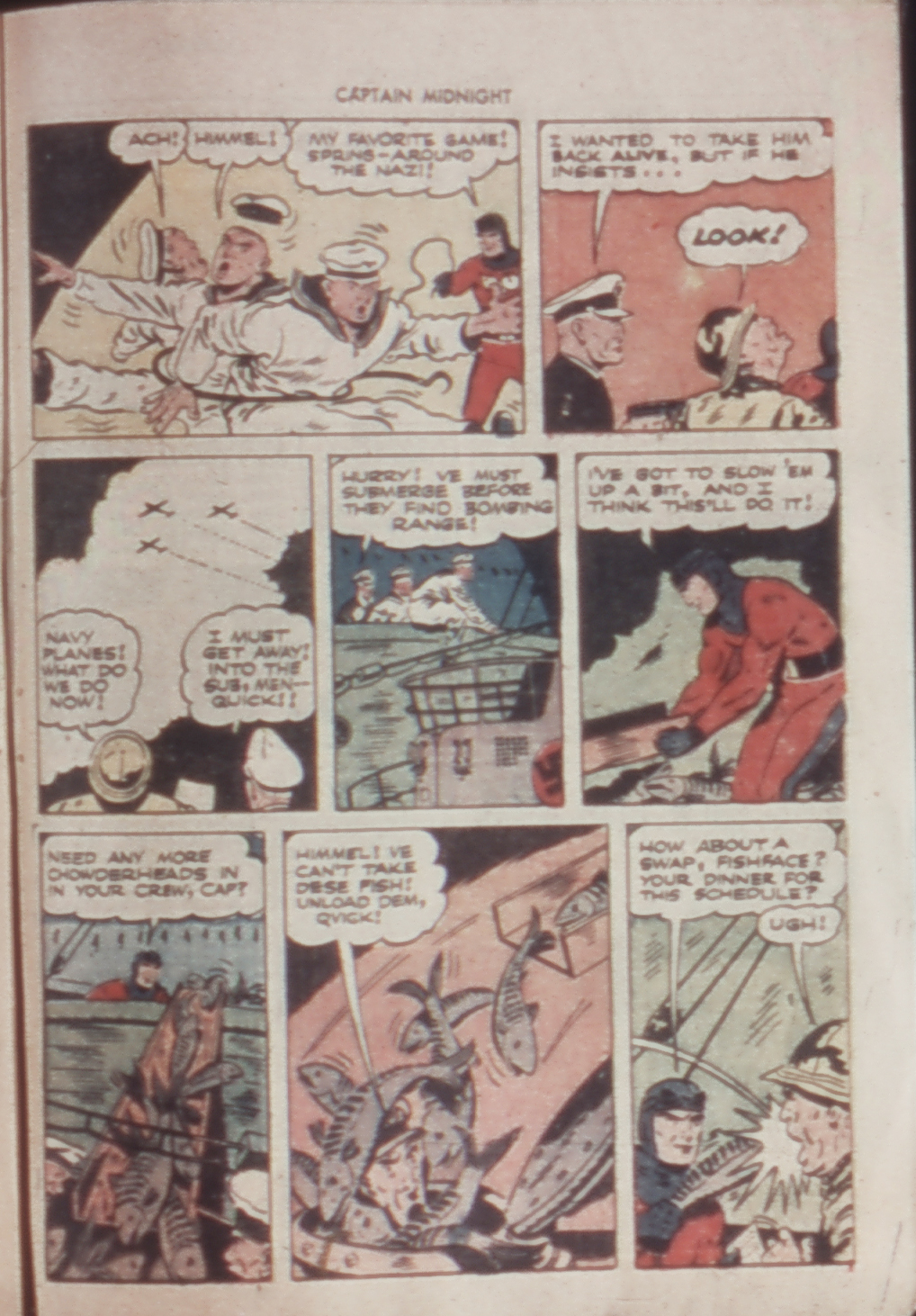 Read online Captain Midnight (1942) comic -  Issue #21 - 21