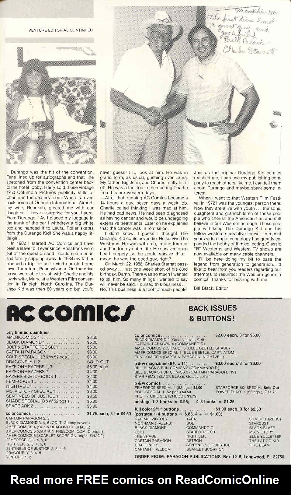 Read online Venture (1986) comic -  Issue #3 - 40