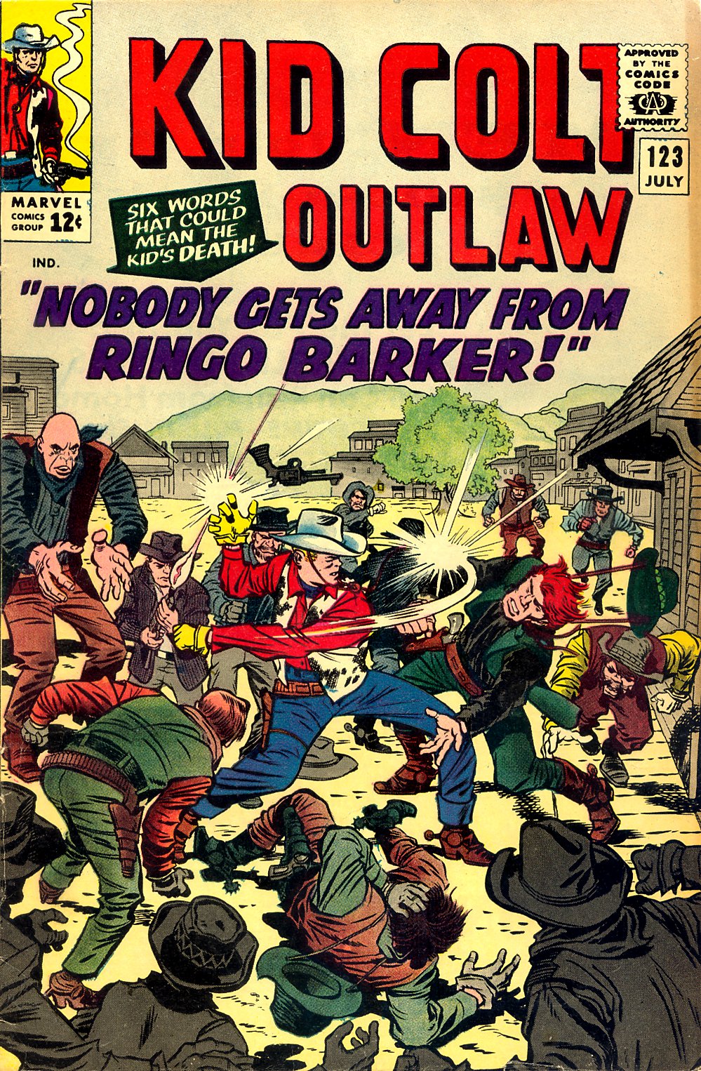 Read online Kid Colt Outlaw comic -  Issue #123 - 1