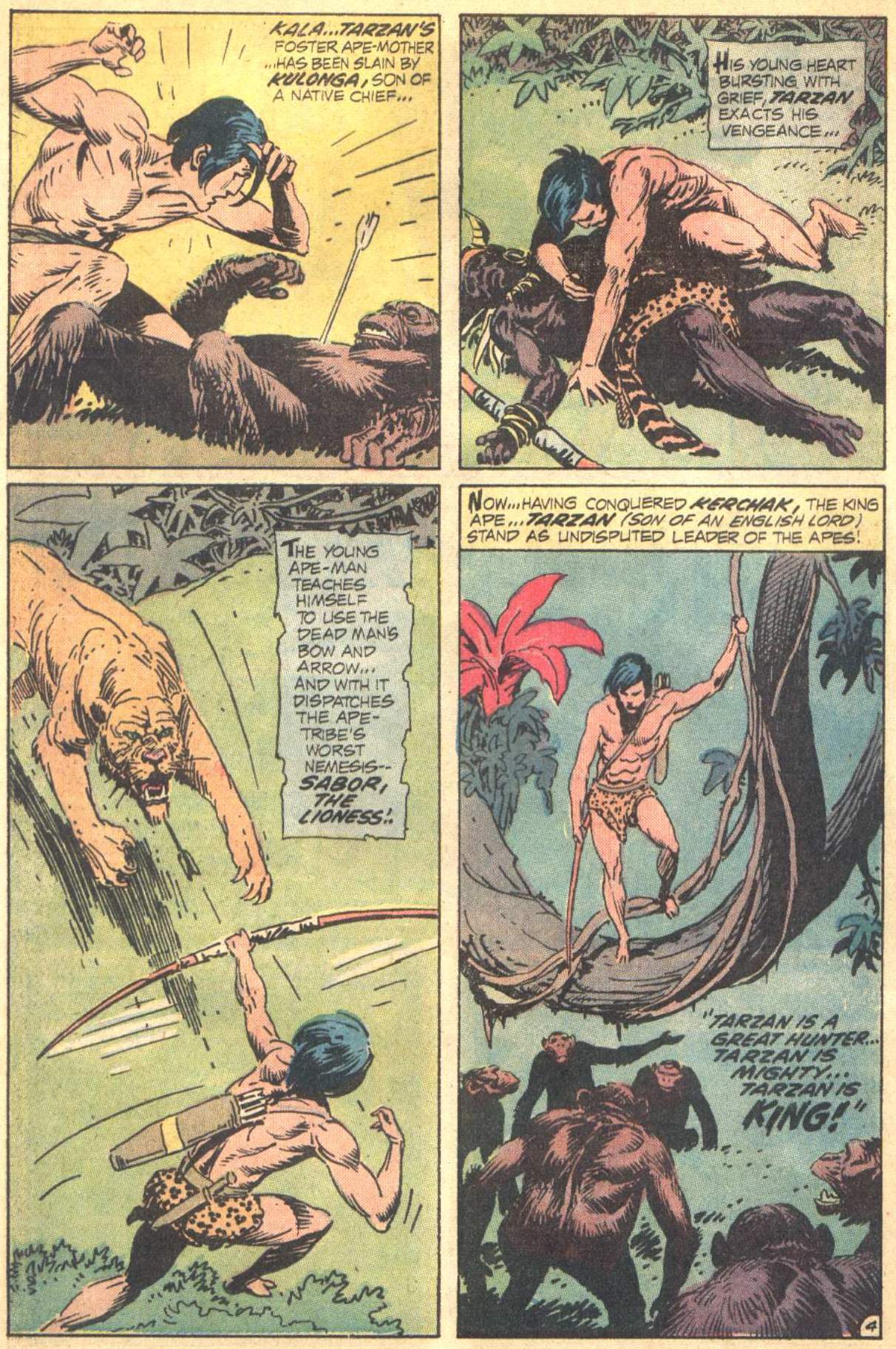 Read online Tarzan (1972) comic -  Issue #209 - 4