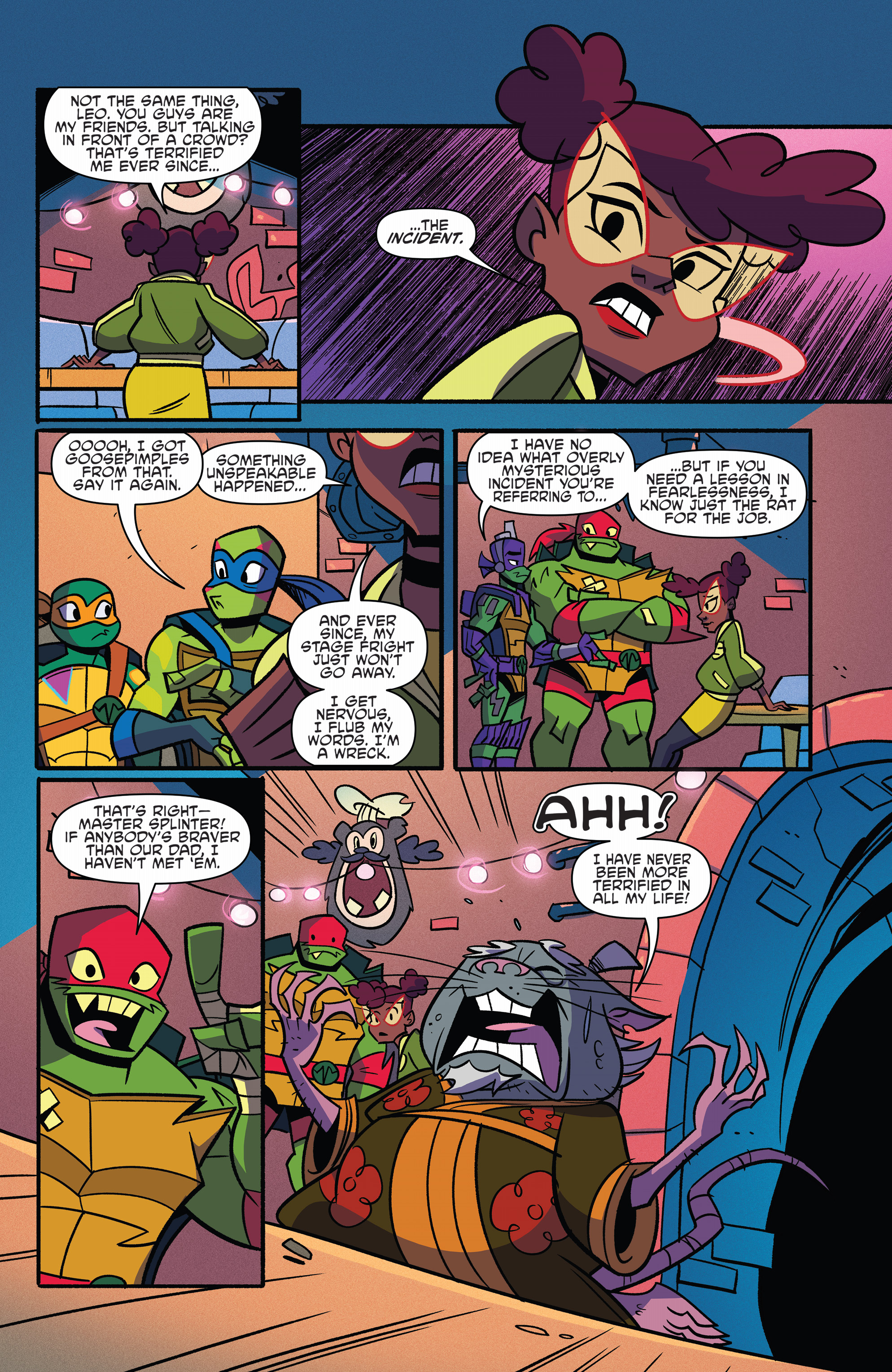 Read online Rise of the Teenage Mutant Ninja Turtles: Sound Off! comic -  Issue #1 - 12