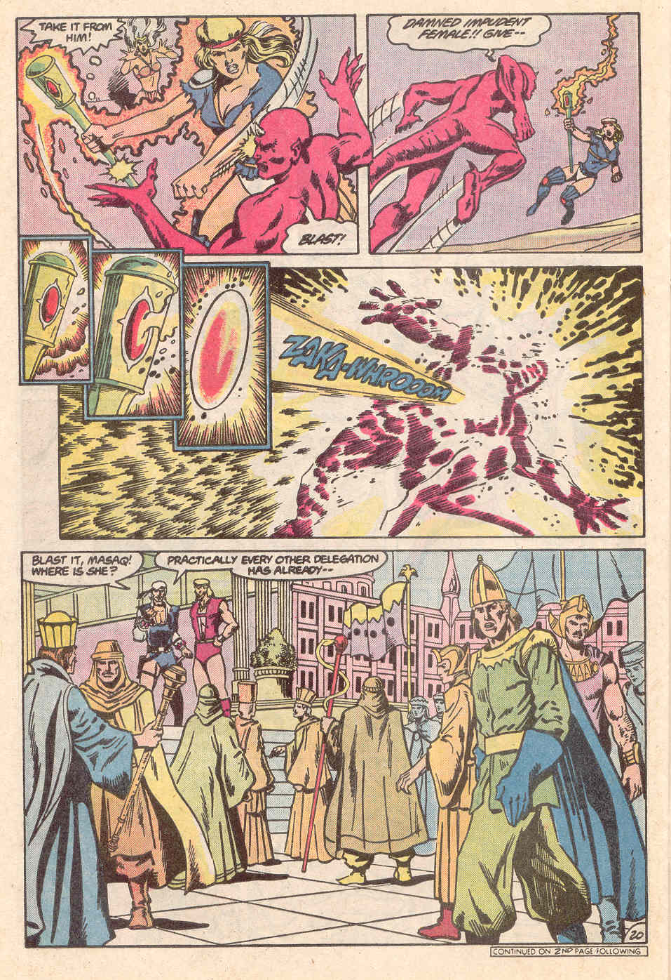 Read online Warlord (1976) comic -  Issue #122 - 20