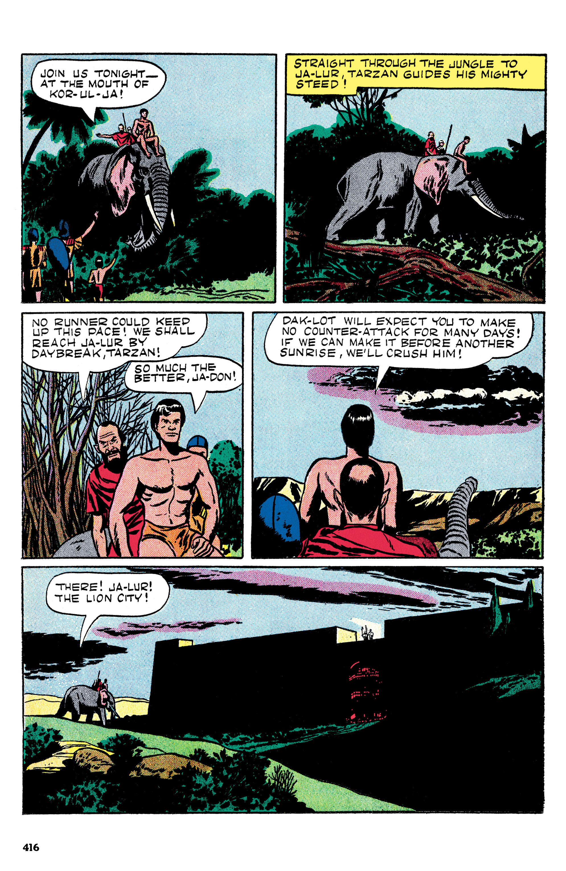 Read online Edgar Rice Burroughs Tarzan: The Jesse Marsh Years Omnibus comic -  Issue # TPB (Part 5) - 18