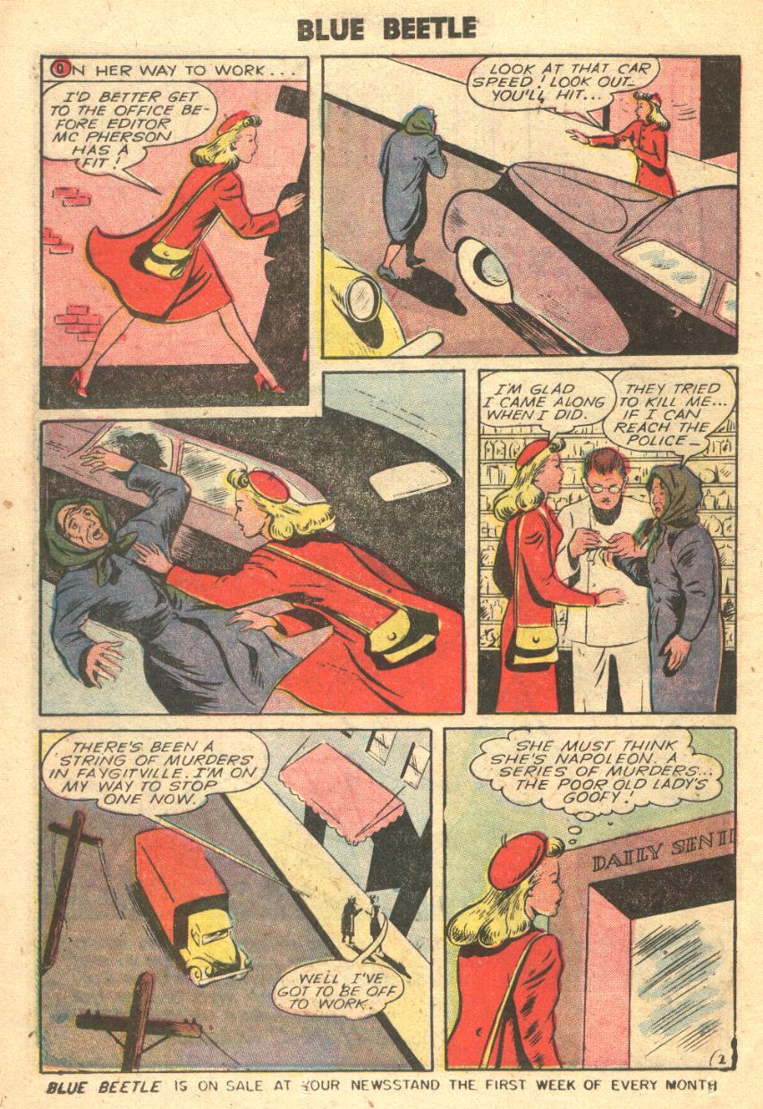 Read online Blue Beetle (1955) comic -  Issue #21 - 24