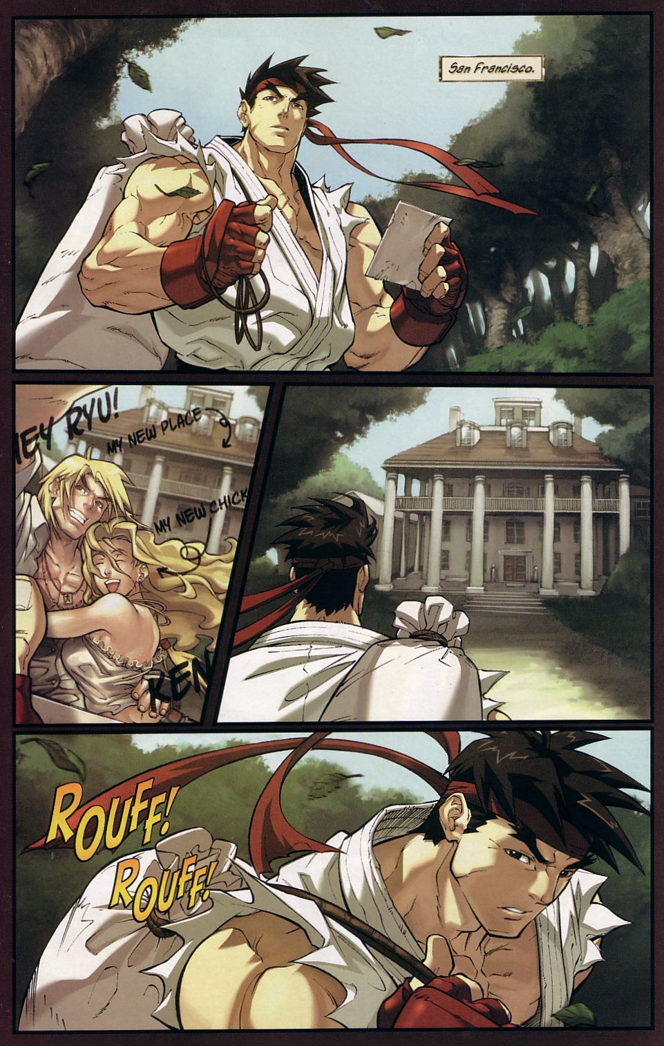 Read online Street Fighter (2003) comic -  Issue #1 - 7