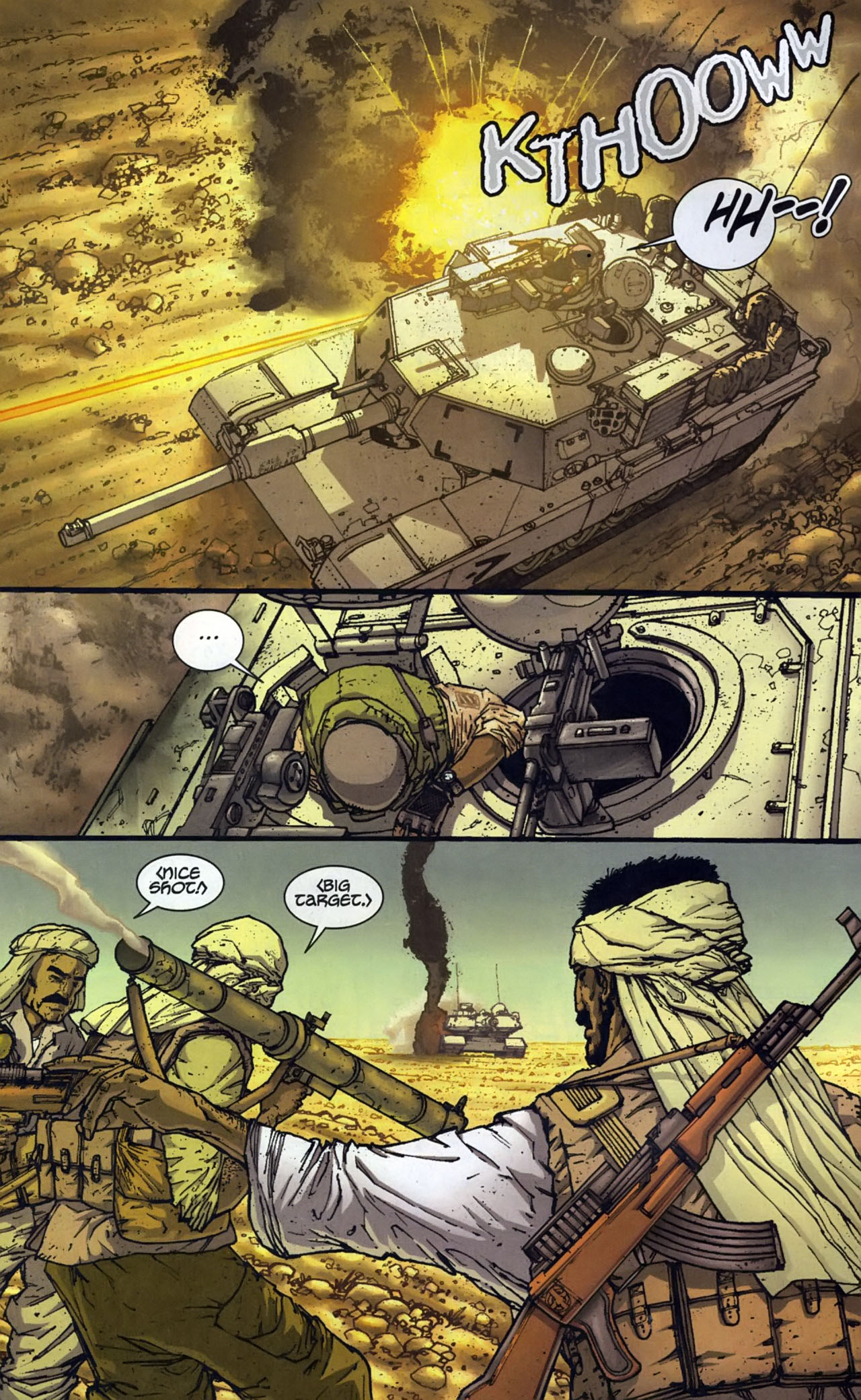 Read online The Haunted Tank comic -  Issue #1 - 4