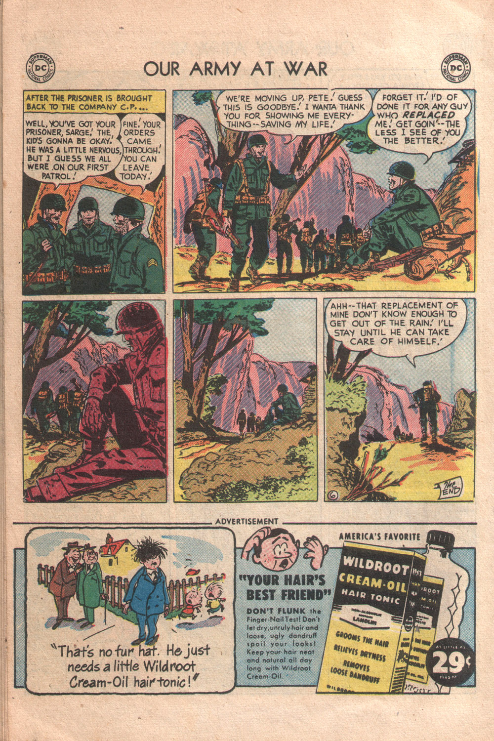 Read online Our Army at War (1952) comic -  Issue #4 - 18