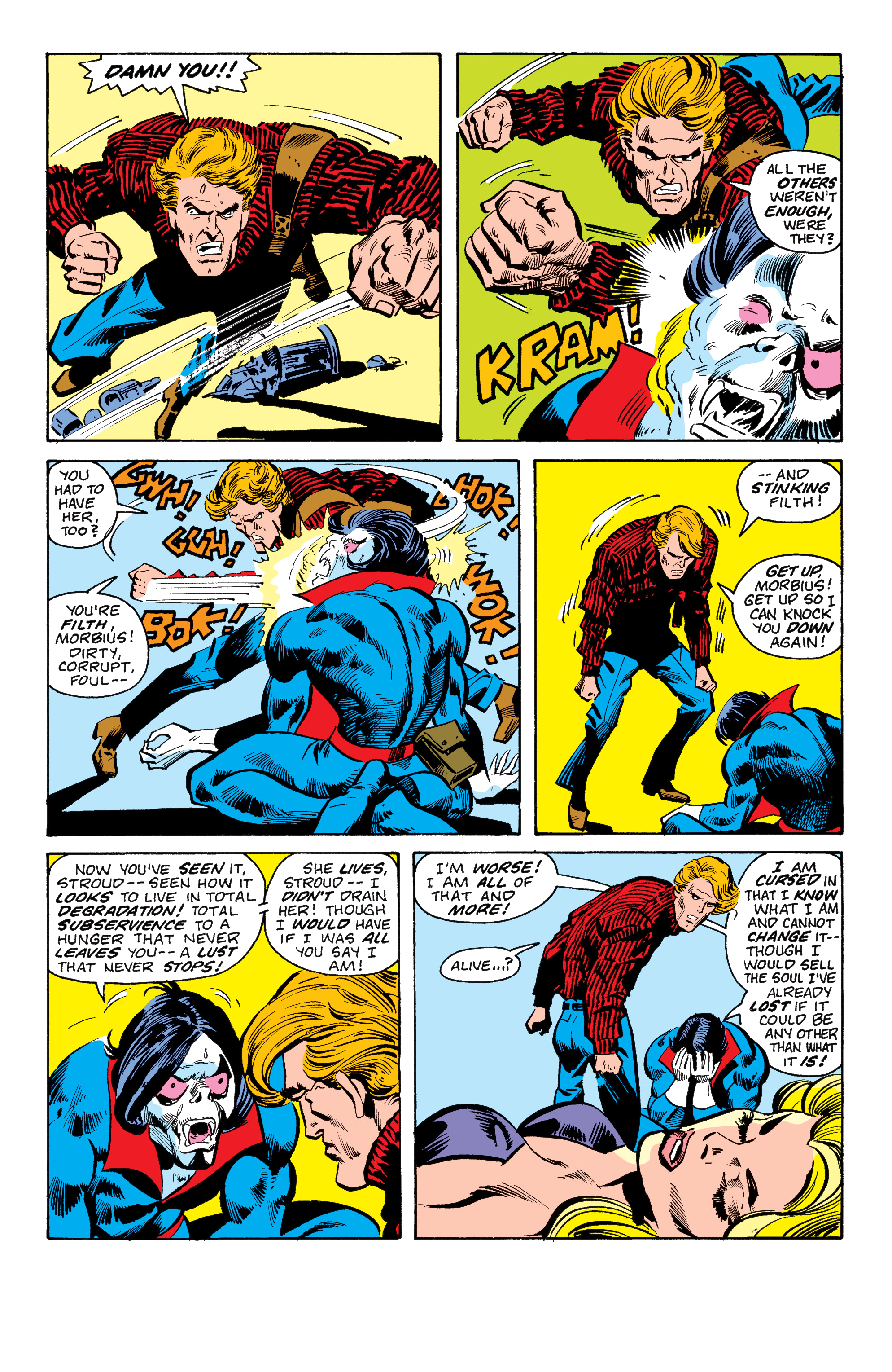 Read online Morbius Epic Collection comic -  Issue # The End of A Living Vampire (Part 1) - 96