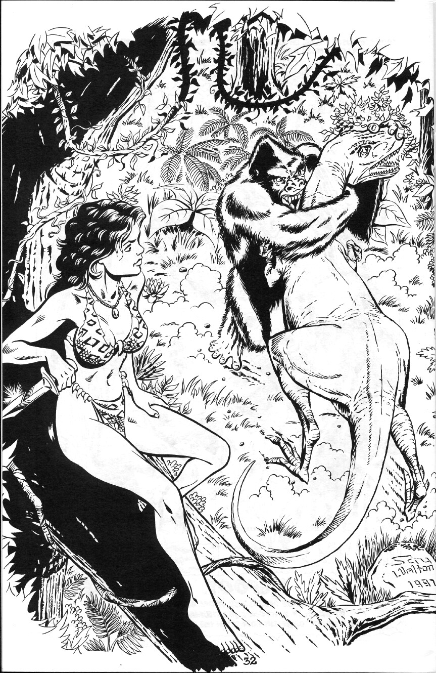 Read online Cavewoman: Rain comic -  Issue #7 - 34