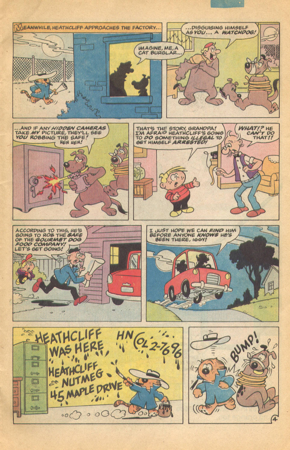 Read online Heathcliff comic -  Issue #4 - 2