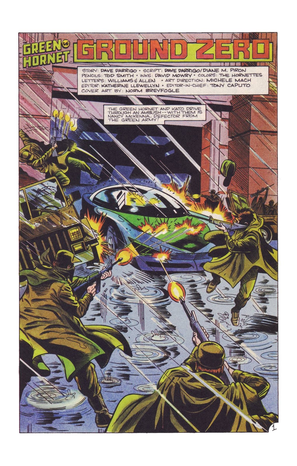 The Green Hornet (1989) issue 14 - Page 2