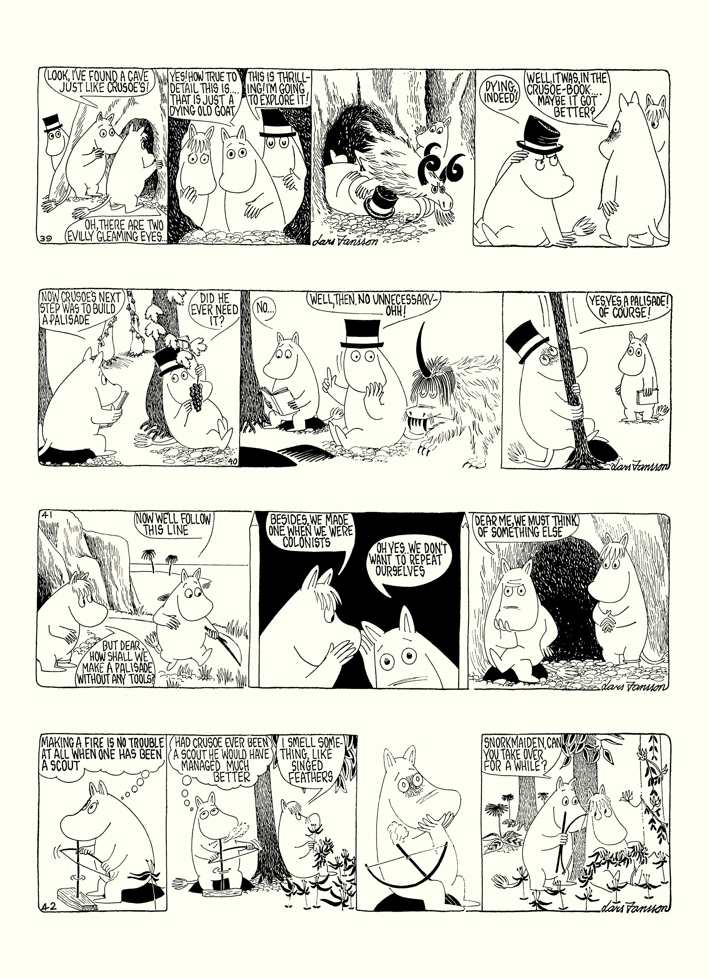 Read online Moomin: The Complete Lars Jansson Comic Strip comic -  Issue # TPB 8 - 15