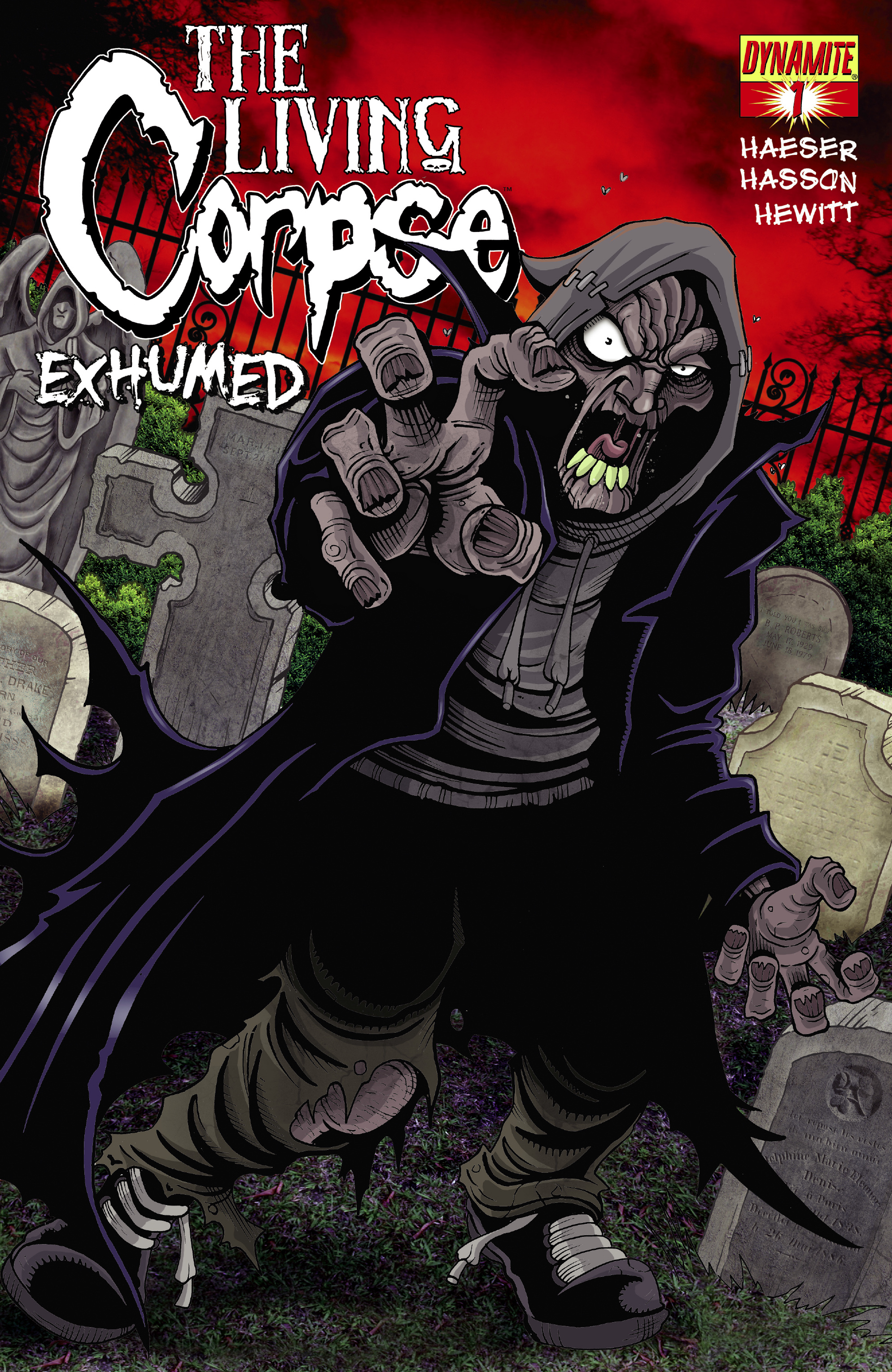 Read online The Living Corpse: Exhumed comic -  Issue #1 - 1