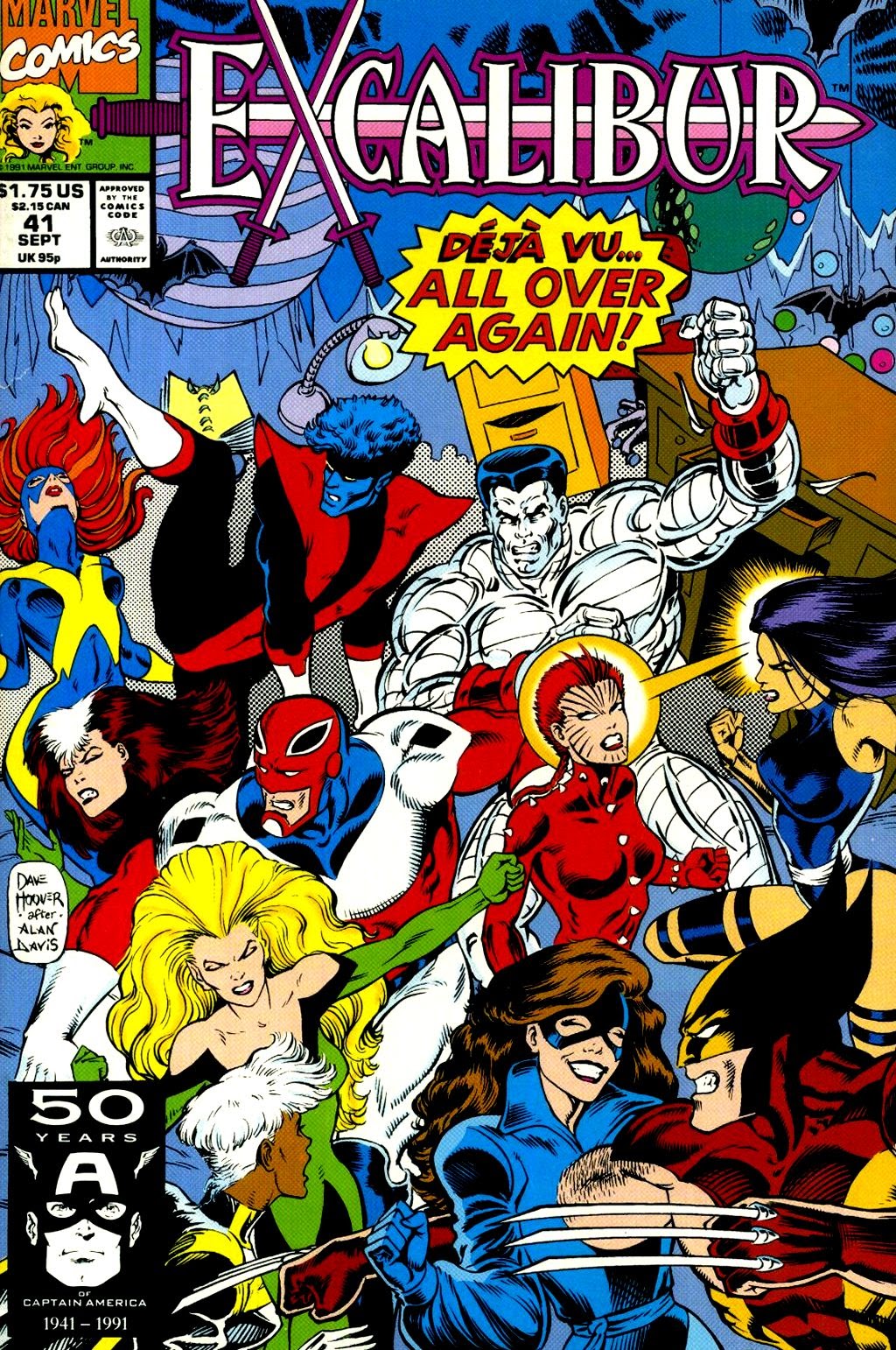 Read online Excalibur (1988) comic -  Issue #41 - 1