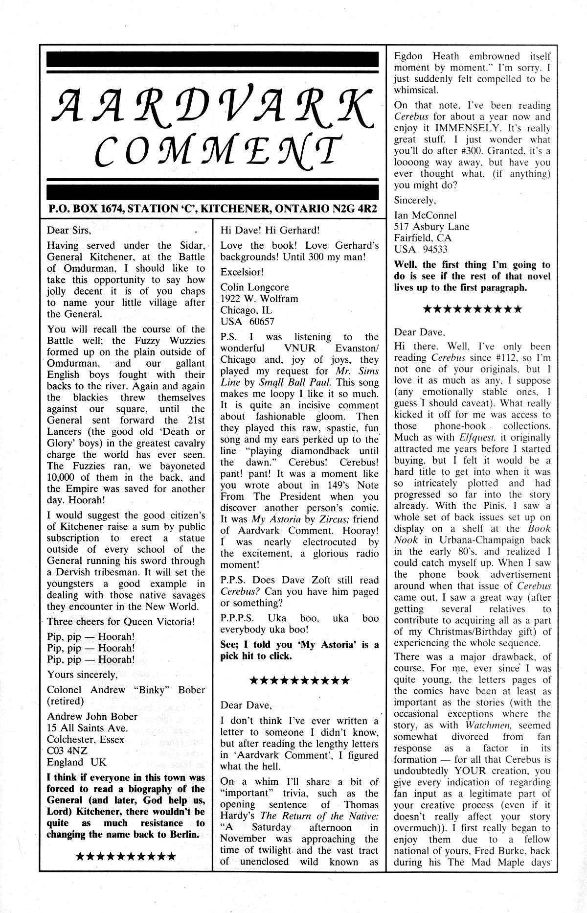 Read online Cerebus comic -  Issue #171 - 25
