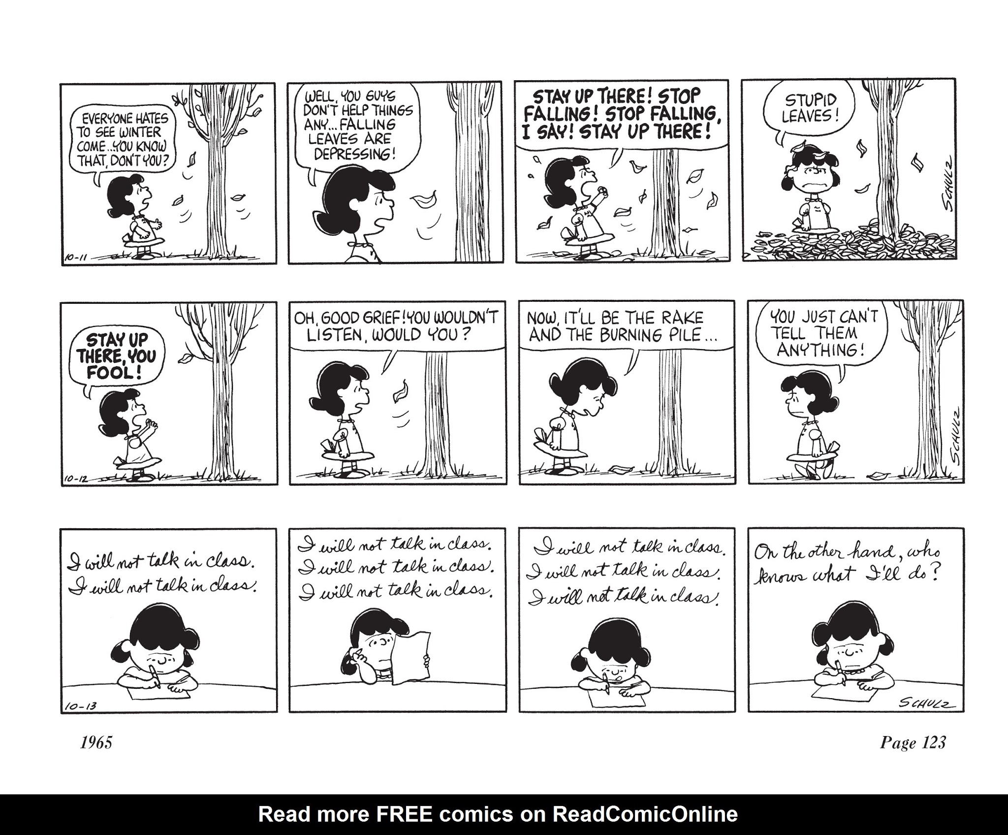 Read online The Complete Peanuts comic -  Issue # TPB 8 - 135