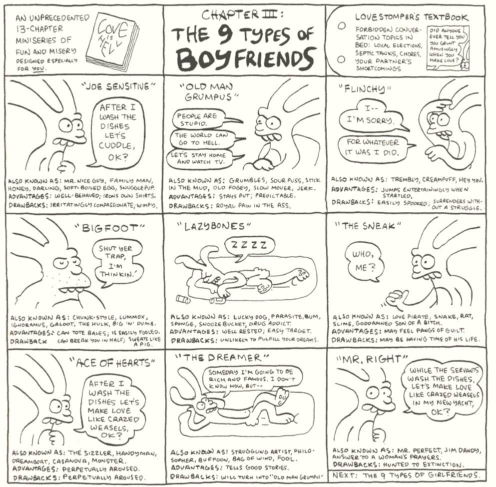 Read online Life In Hell comic -  Issue # TPB Love is Hell - 6