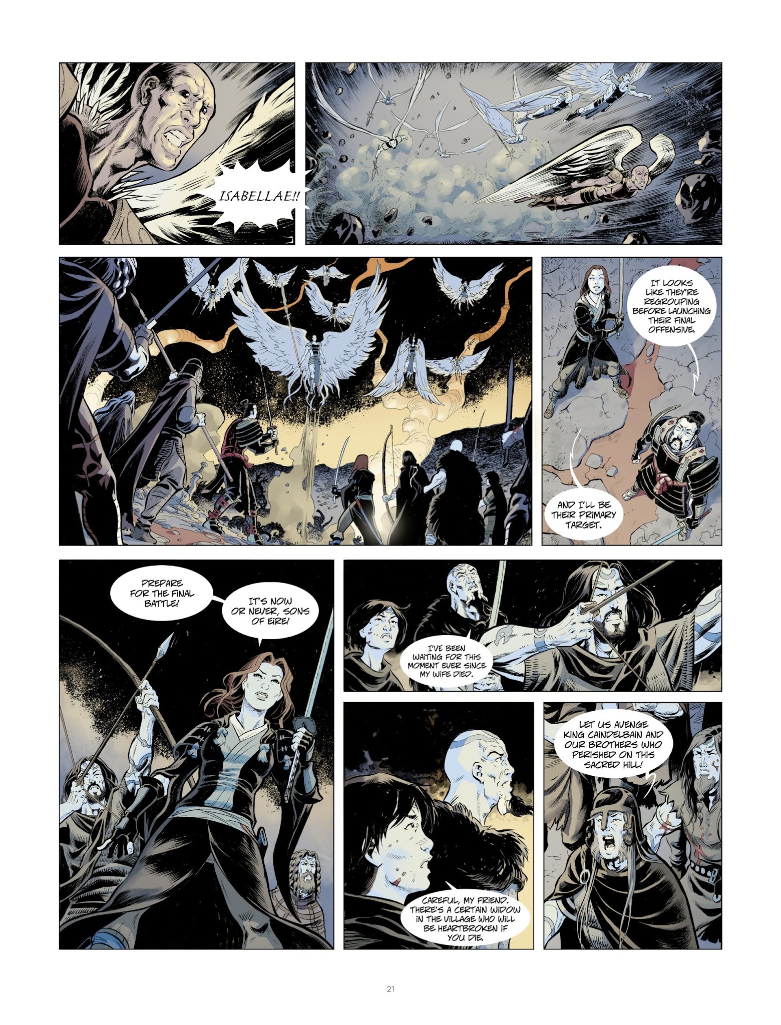 Read online Isabellae comic -  Issue #6 - 21